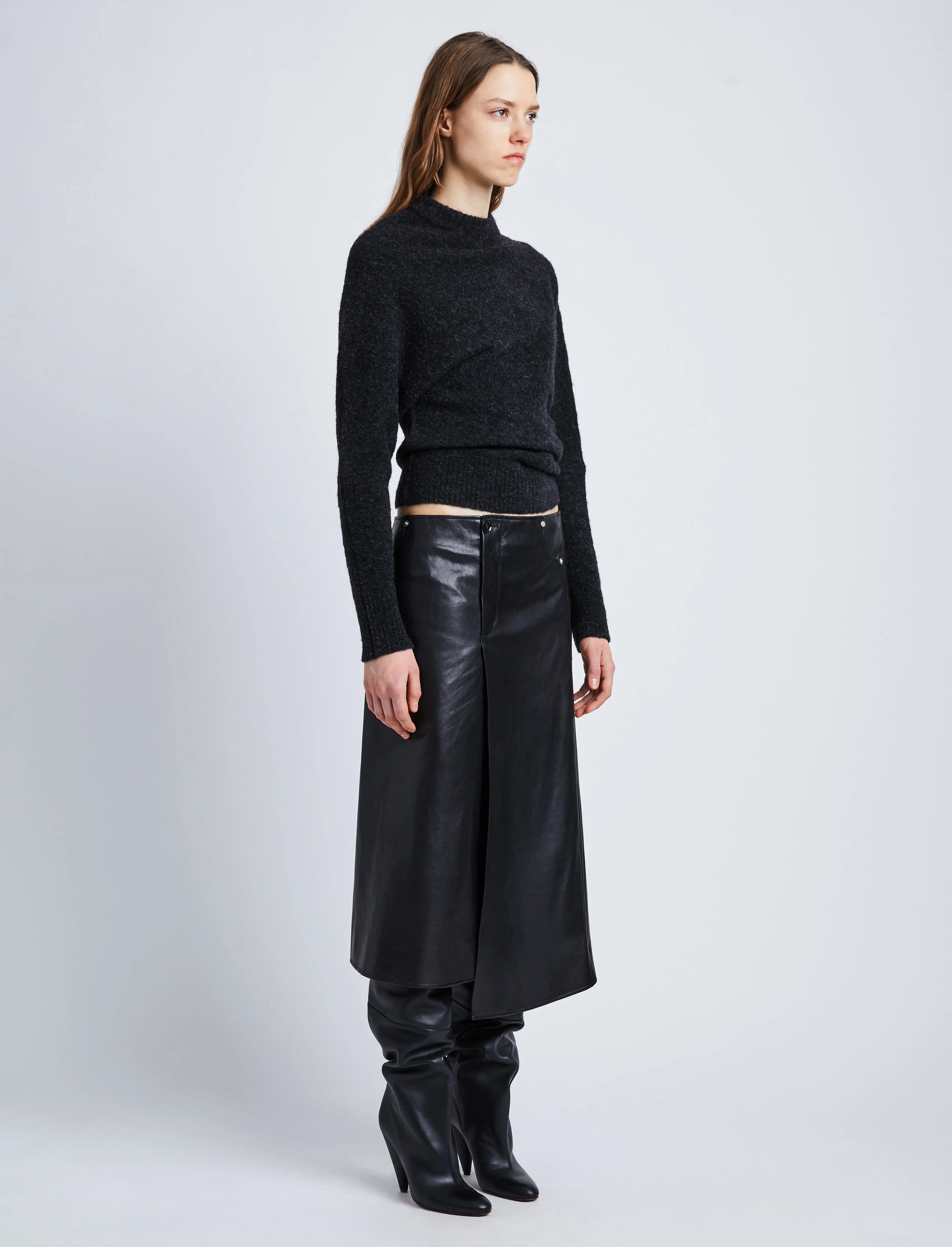 Nappa Leather Skirt sold by Proenza Schouler product image thumbnail 3