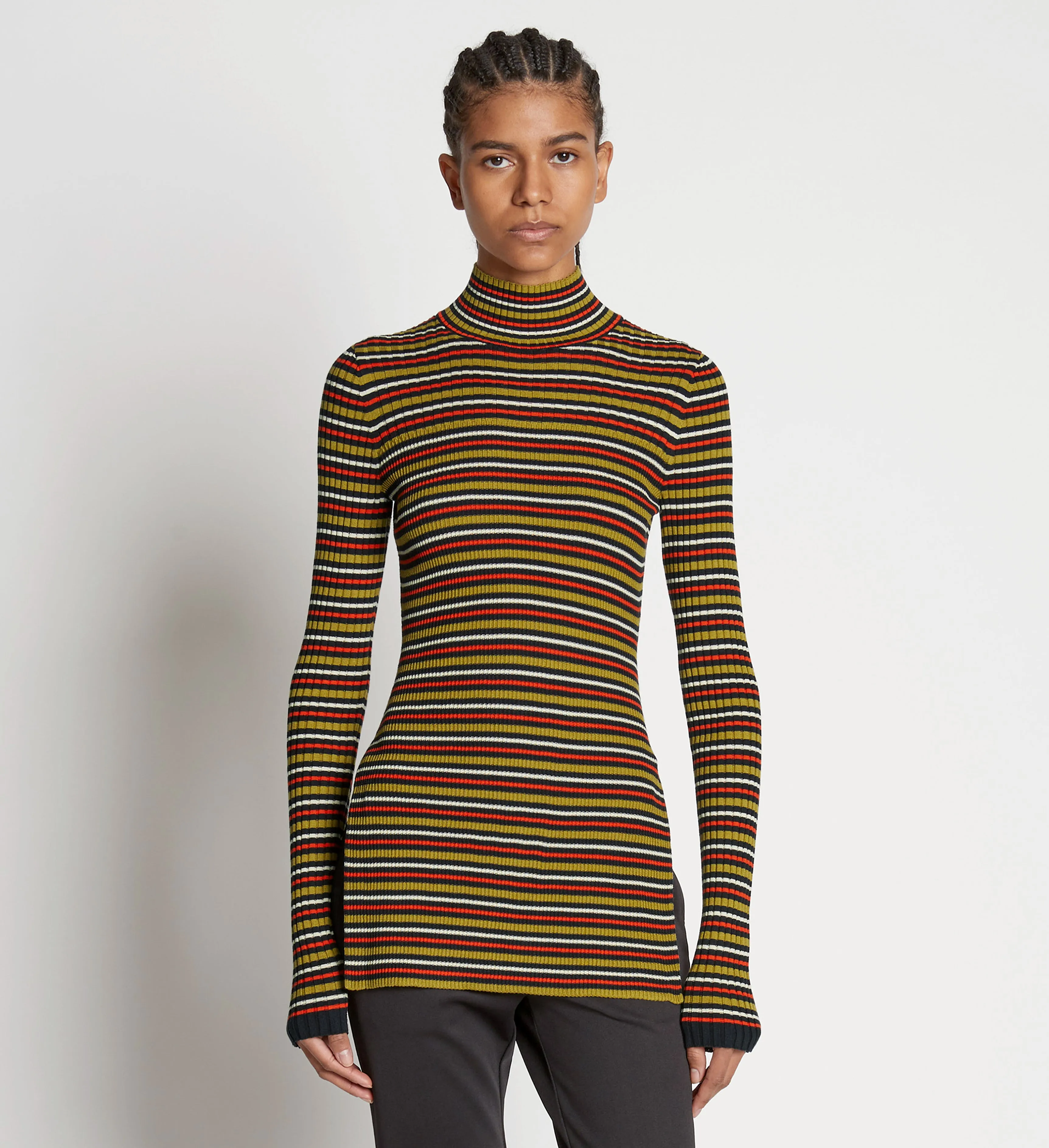 Stripe Knit Turtleneck sold by Proenza Schouler product image thumbnail 2