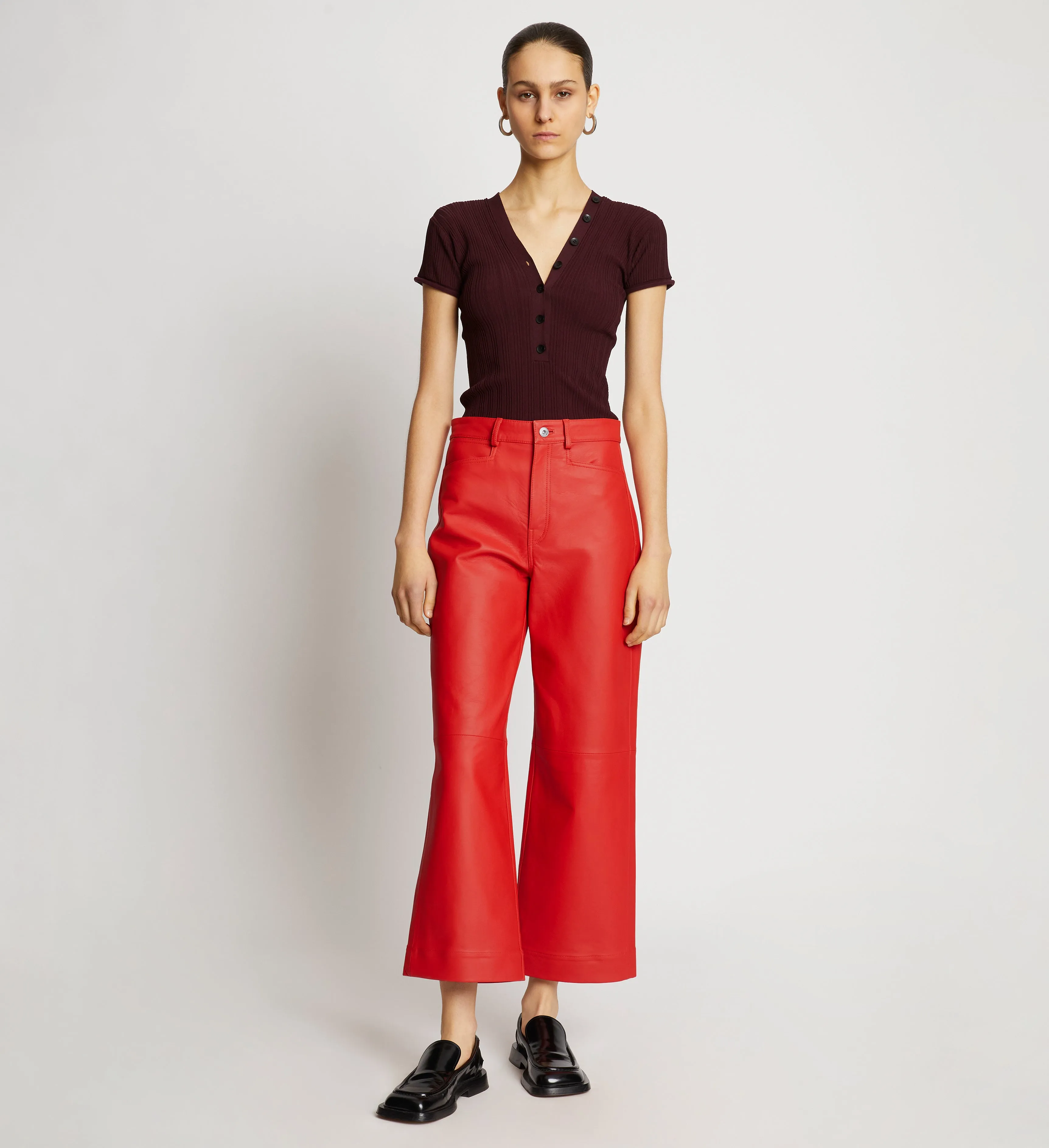 Leather Culotte sold by Proenza Schouler product image thumbnail 2