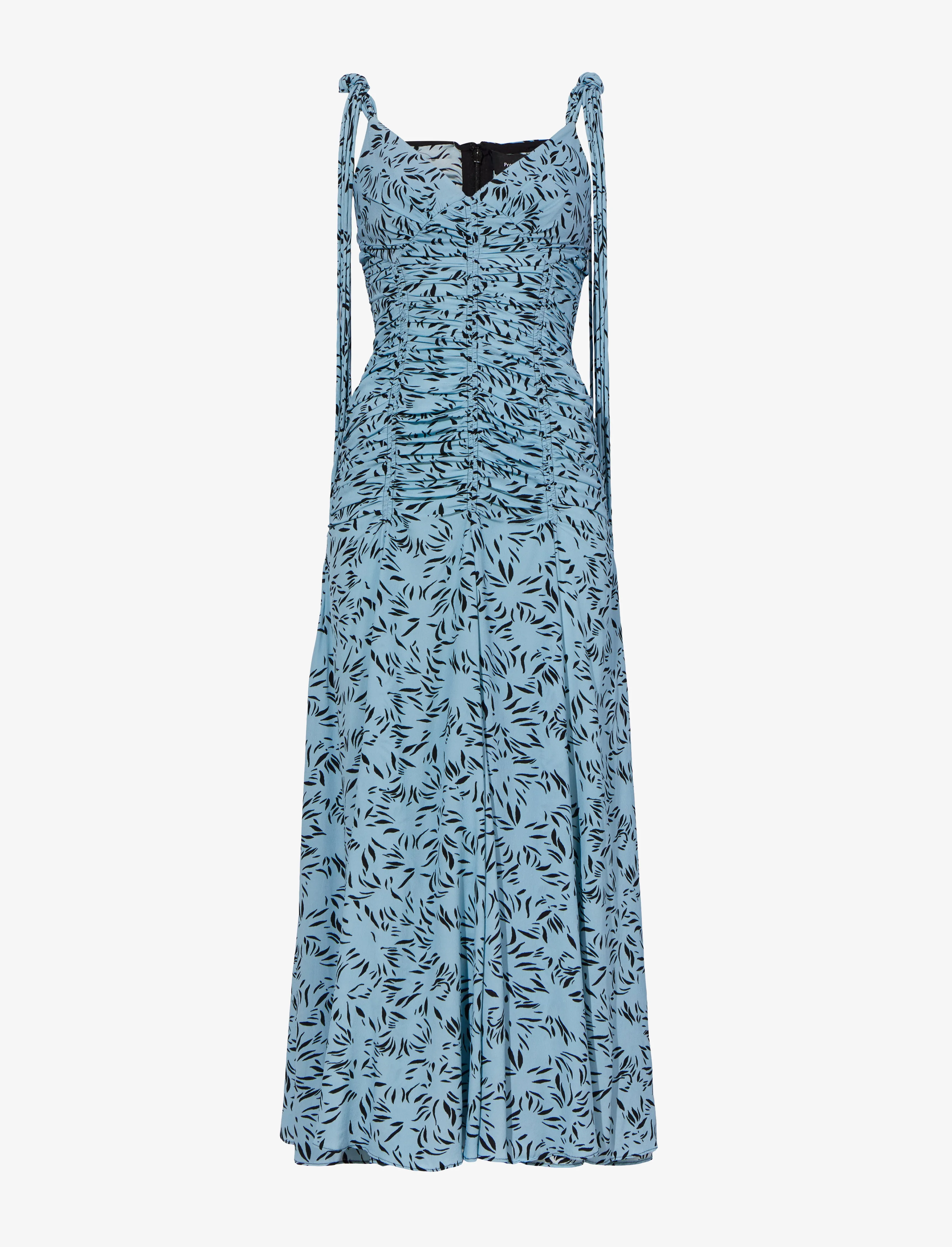 Printed Crepe De Chine Tank Dress sold by Proenza Schouler