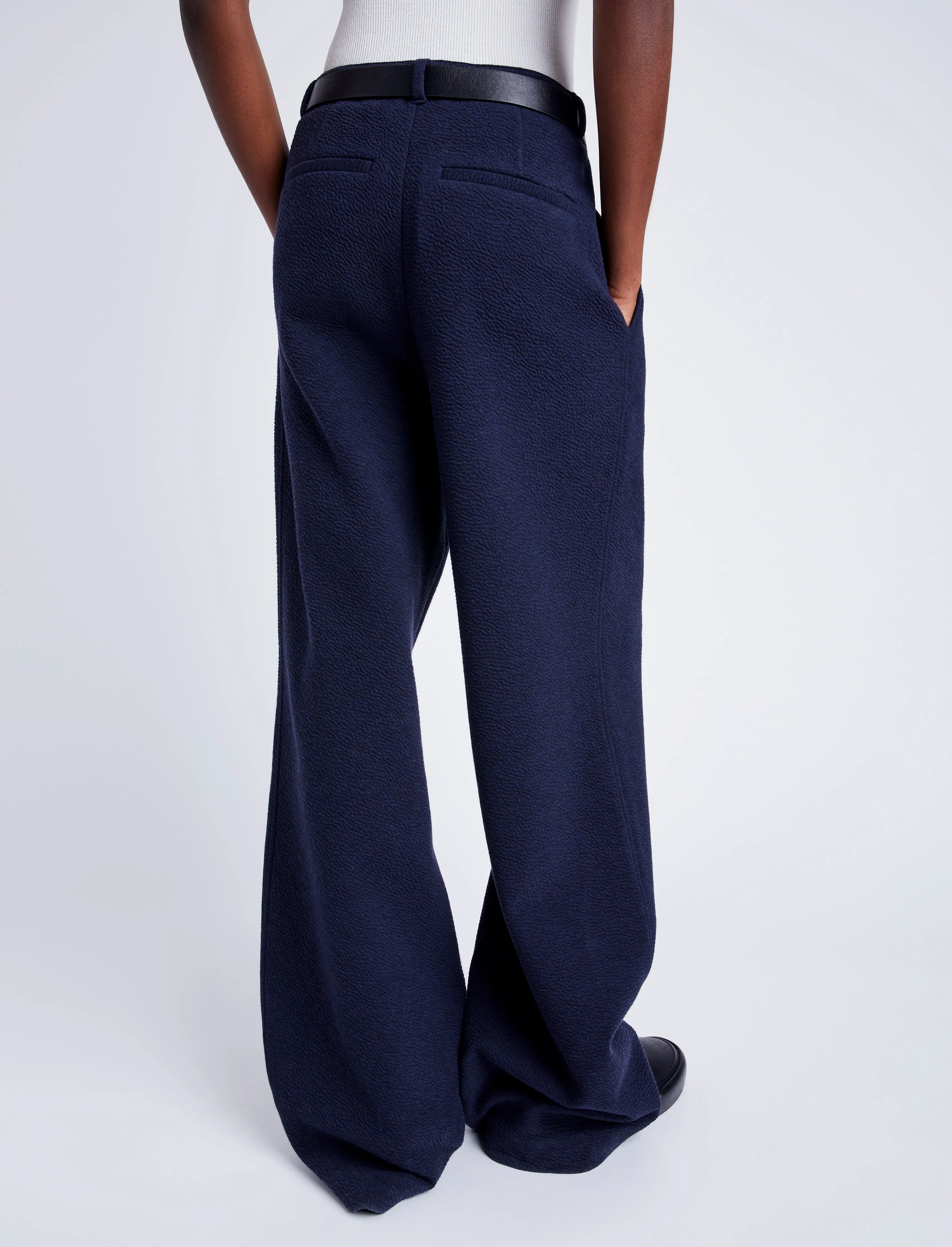 Tristan Knit Pant in Cloque sold by Proenza Schouler product image thumbnail 5