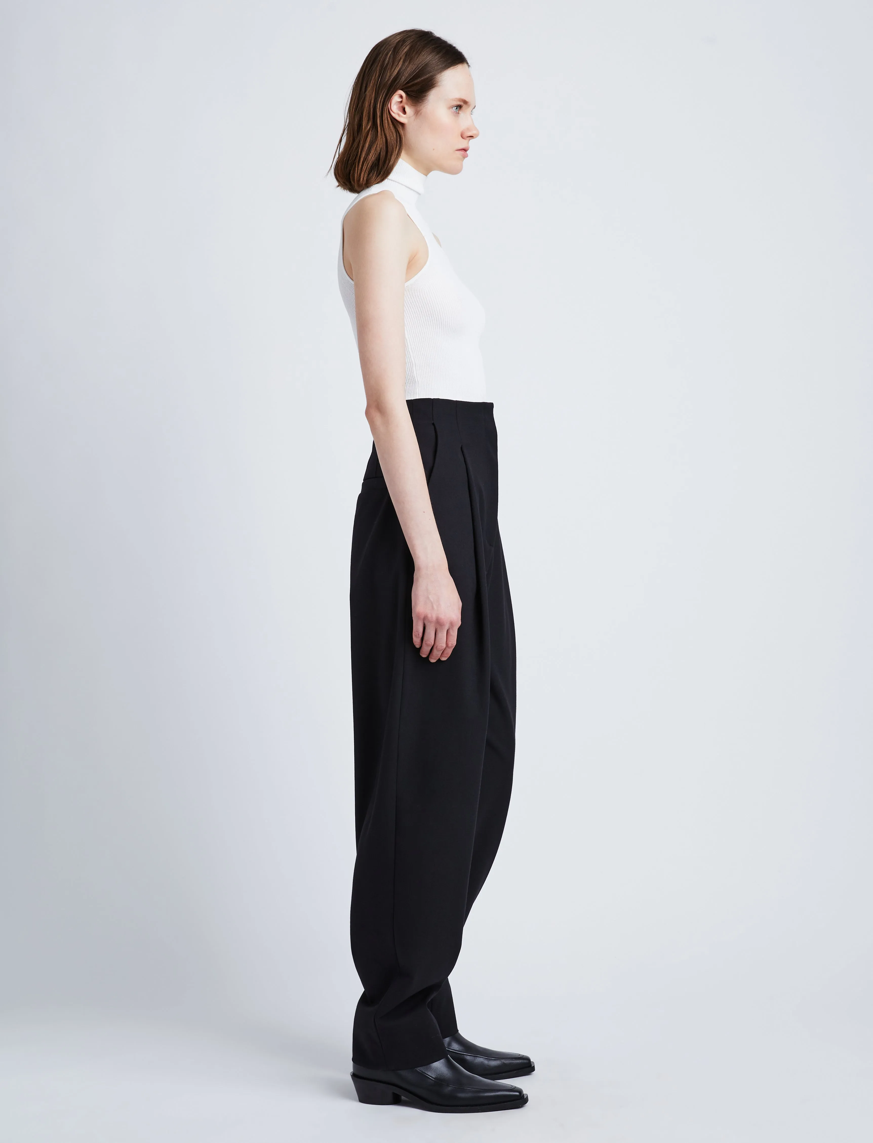 Wool Stretch Suiting Trousers sold by Proenza Schouler product image thumbnail 3