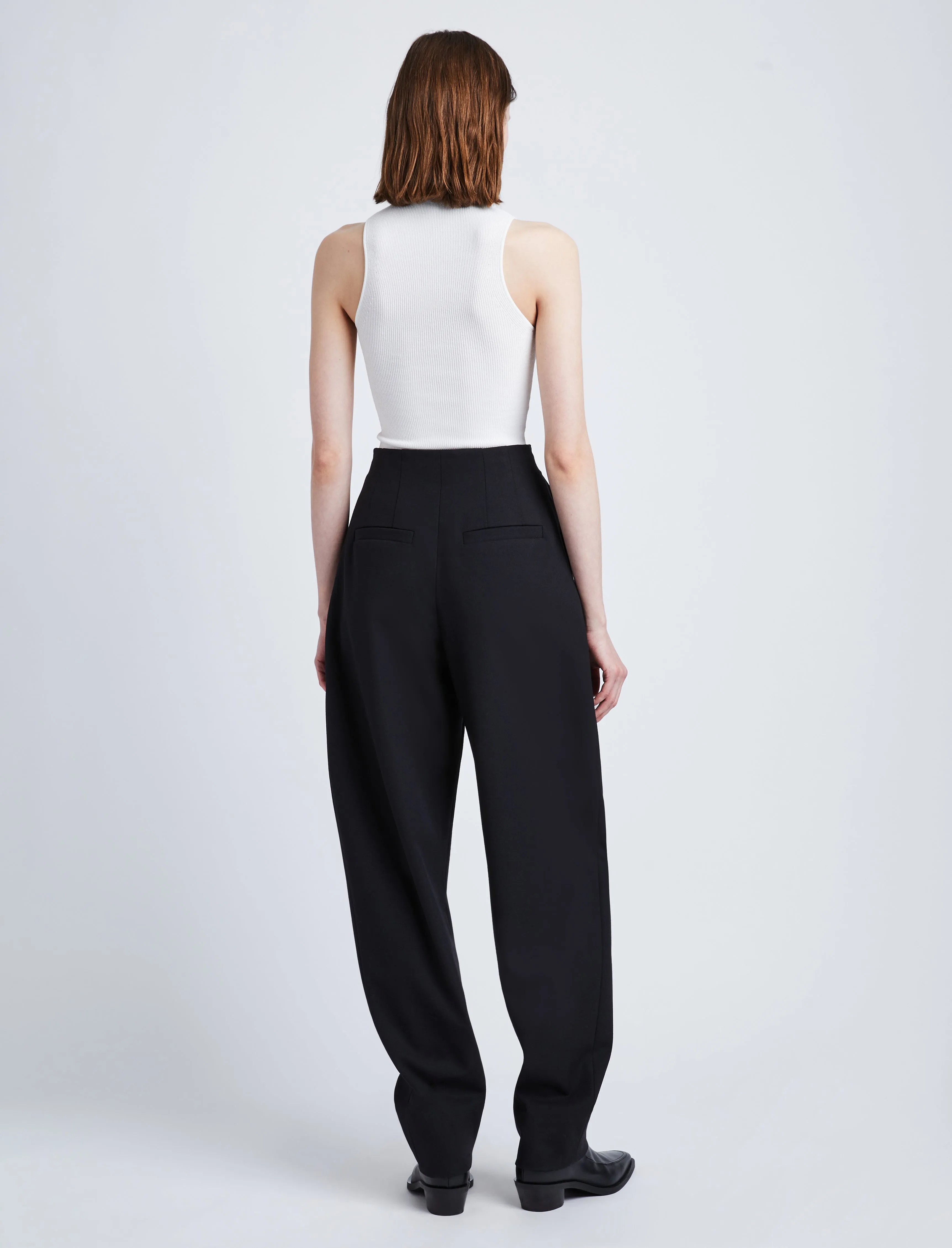 Wool Stretch Suiting Trousers sold by Proenza Schouler product image thumbnail 4