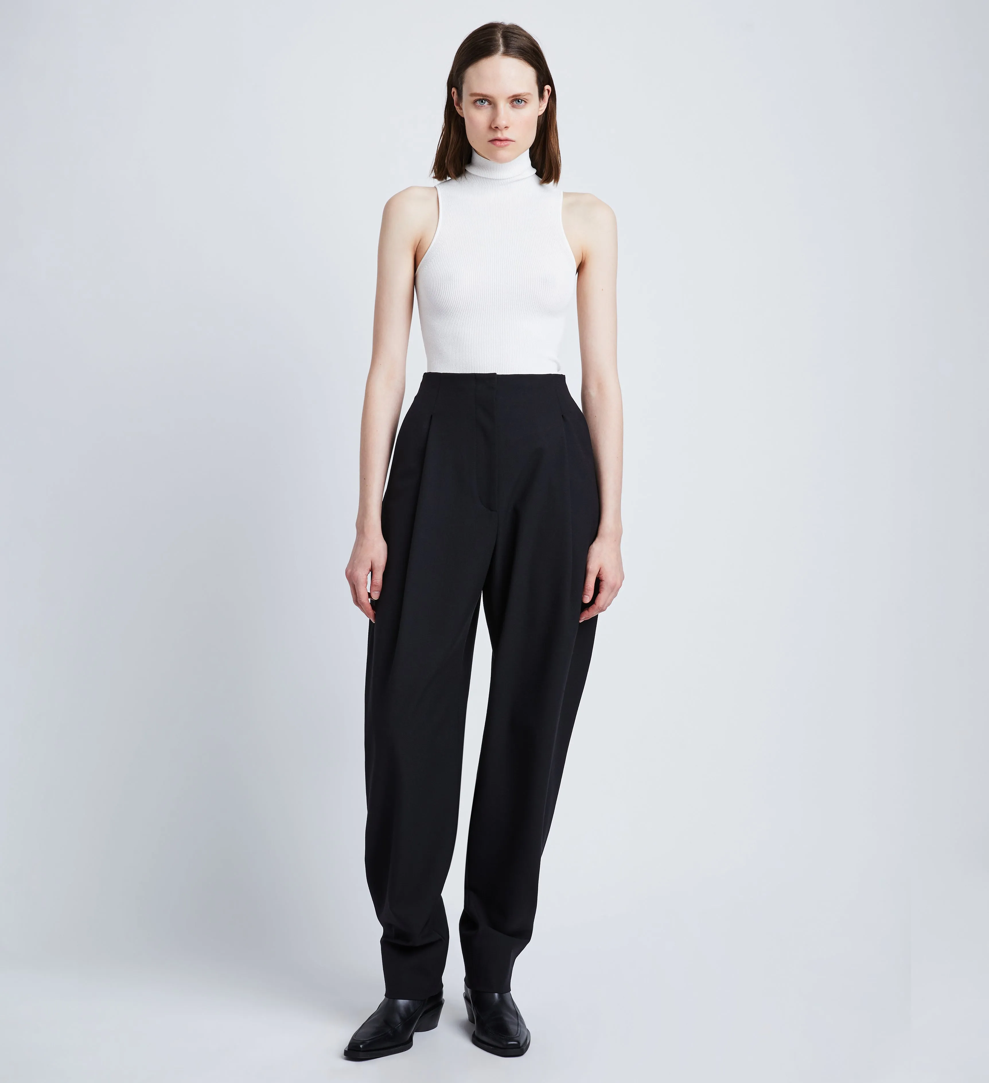 Wool Stretch Suiting Trousers sold by Proenza Schouler product image thumbnail 2
