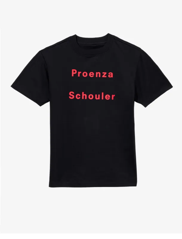 Lunar New Year Logo T-Shirt in Eco Cotton Jersey made by Proenza Schouler