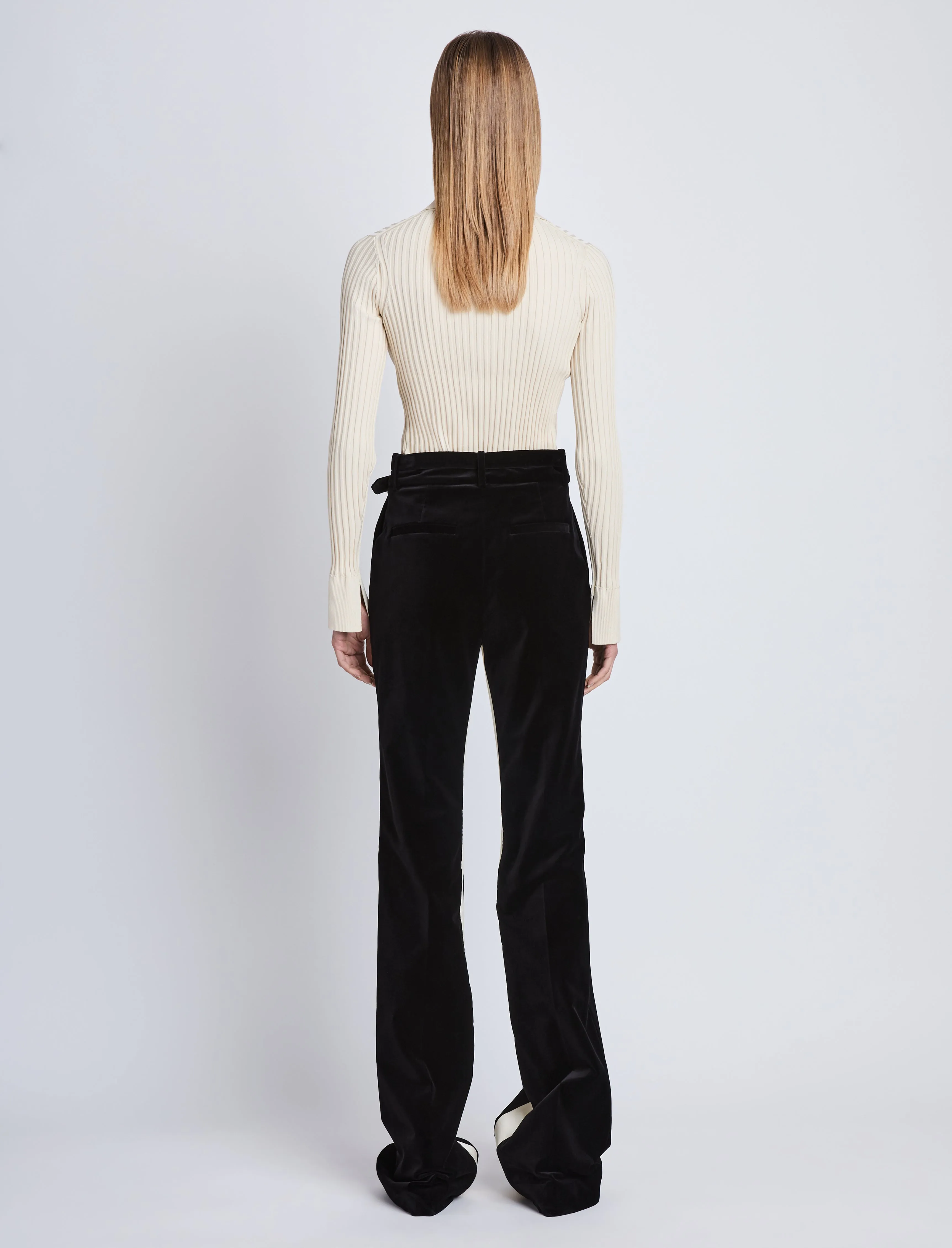 Carla Sweater in Midweight Viscose Rib sold by Proenza Schouler product image thumbnail 5