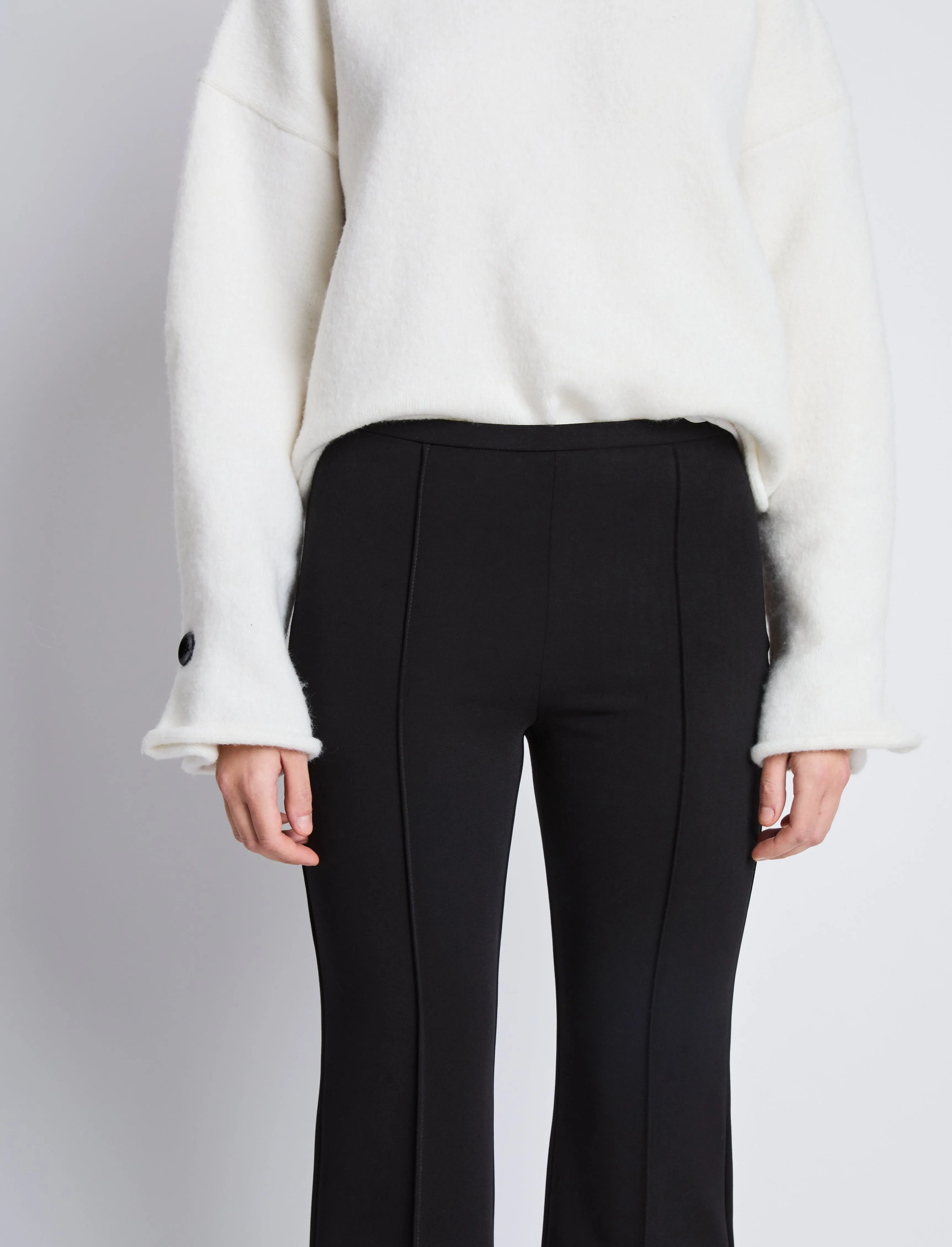 Marta Pant in Bi-Stretch Crepe sold by Proenza Schouler product image thumbnail 5