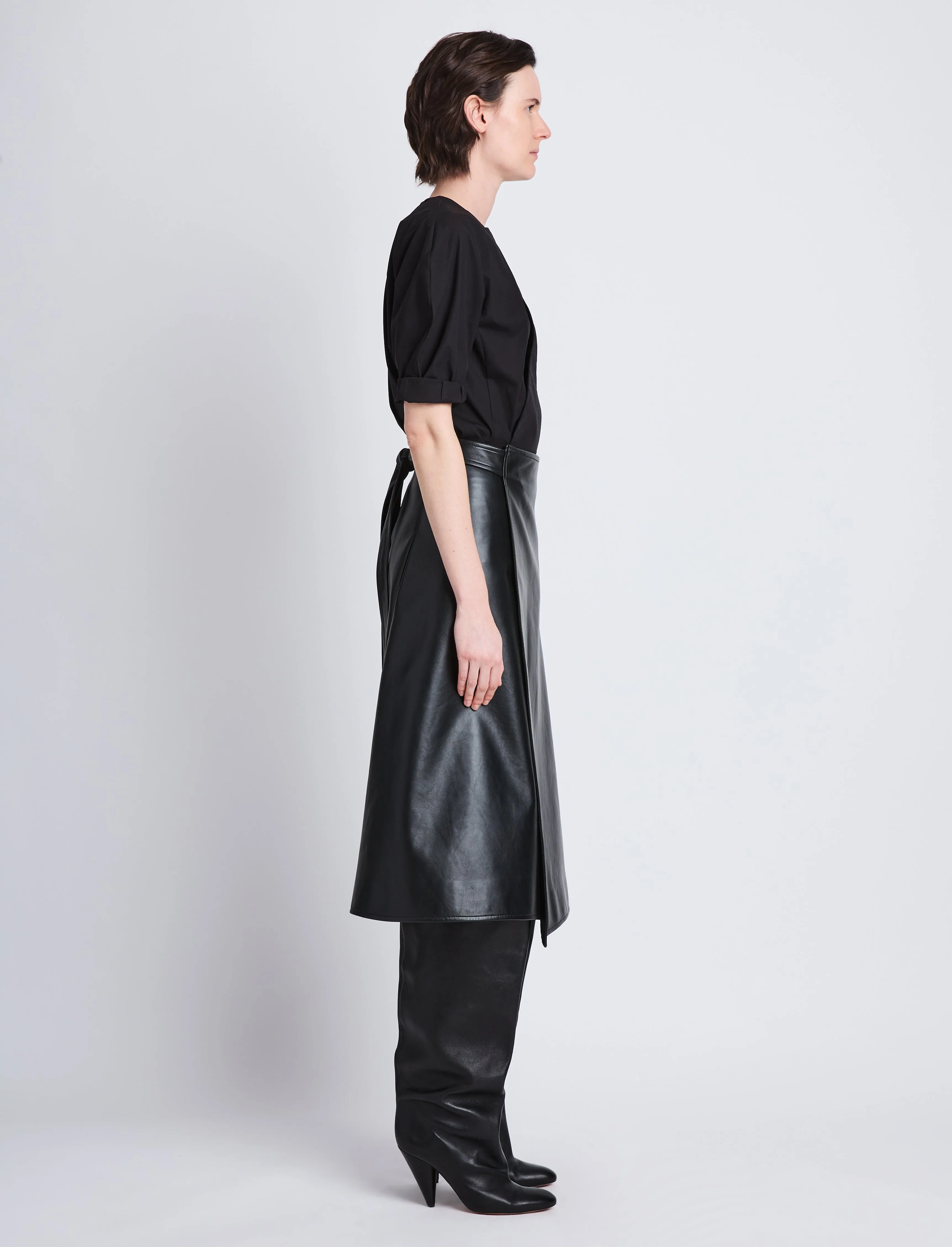 Georgia Top in Eco Poplin sold by Proenza Schouler product image thumbnail 4