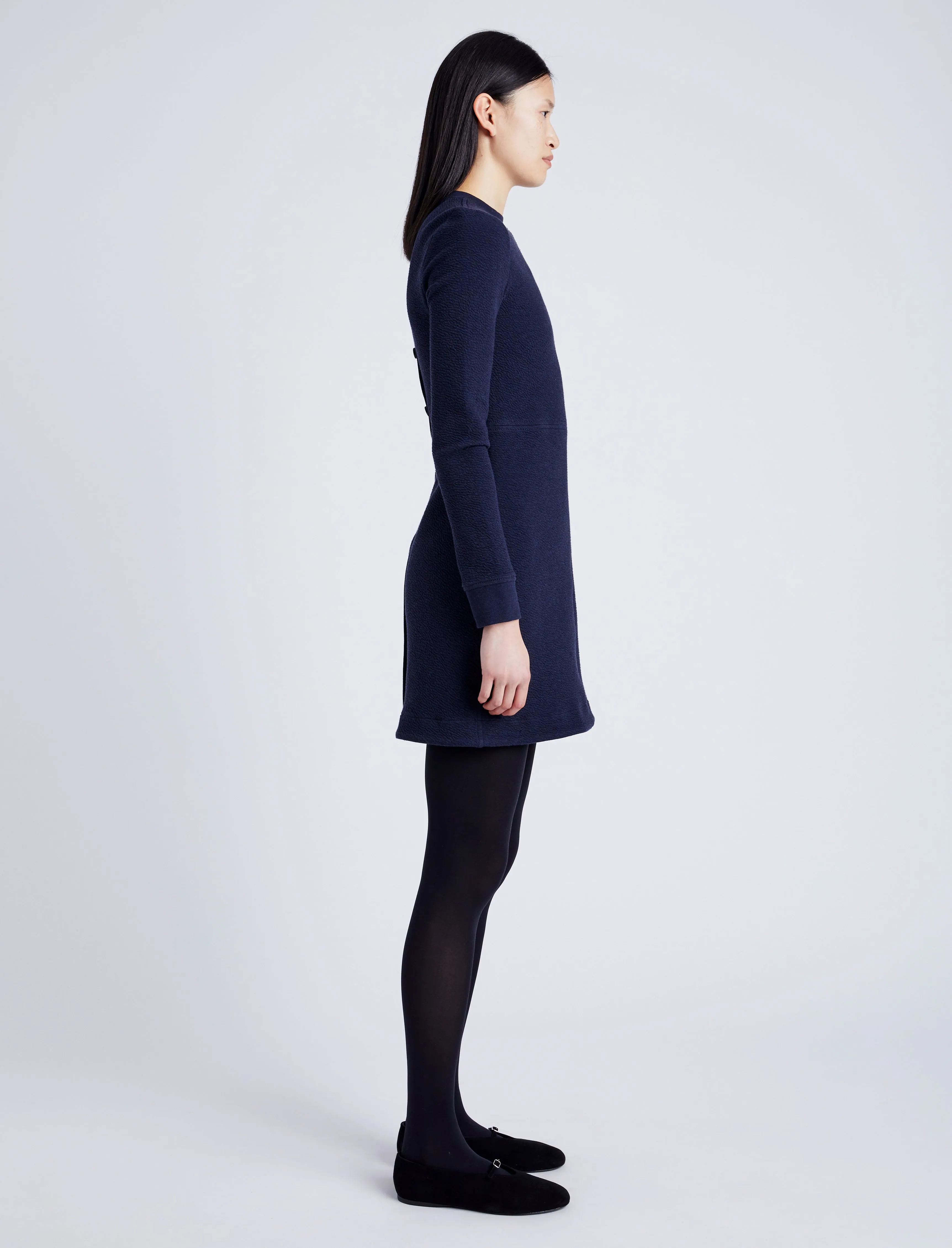 Apollo Knit Dress in Cloque sold by Proenza Schouler product image thumbnail 3