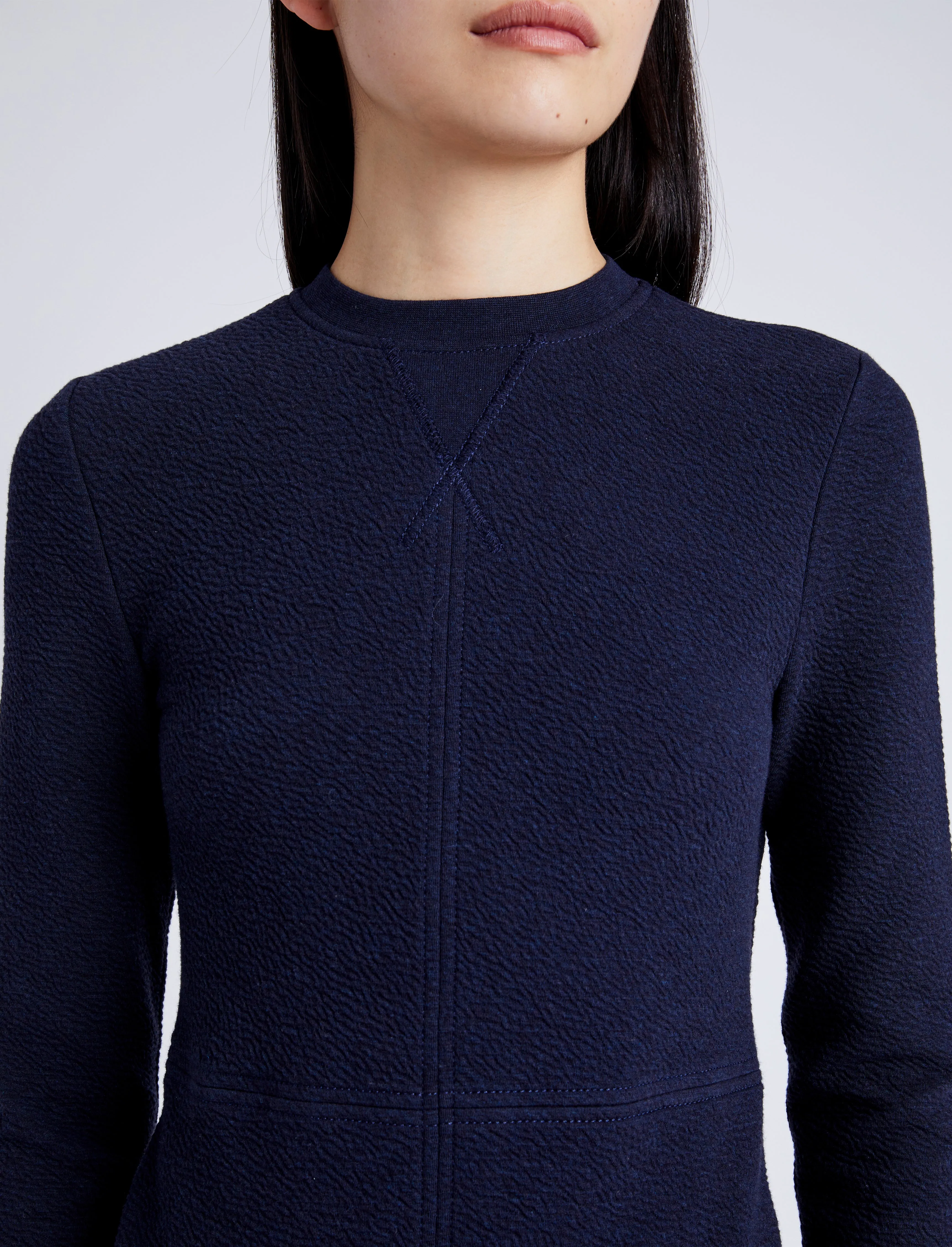 Apollo Knit Dress in Cloque sold by Proenza Schouler product image thumbnail 5