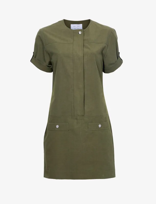 Watson Dress in Rumpled Cotton made by Proenza Schouler