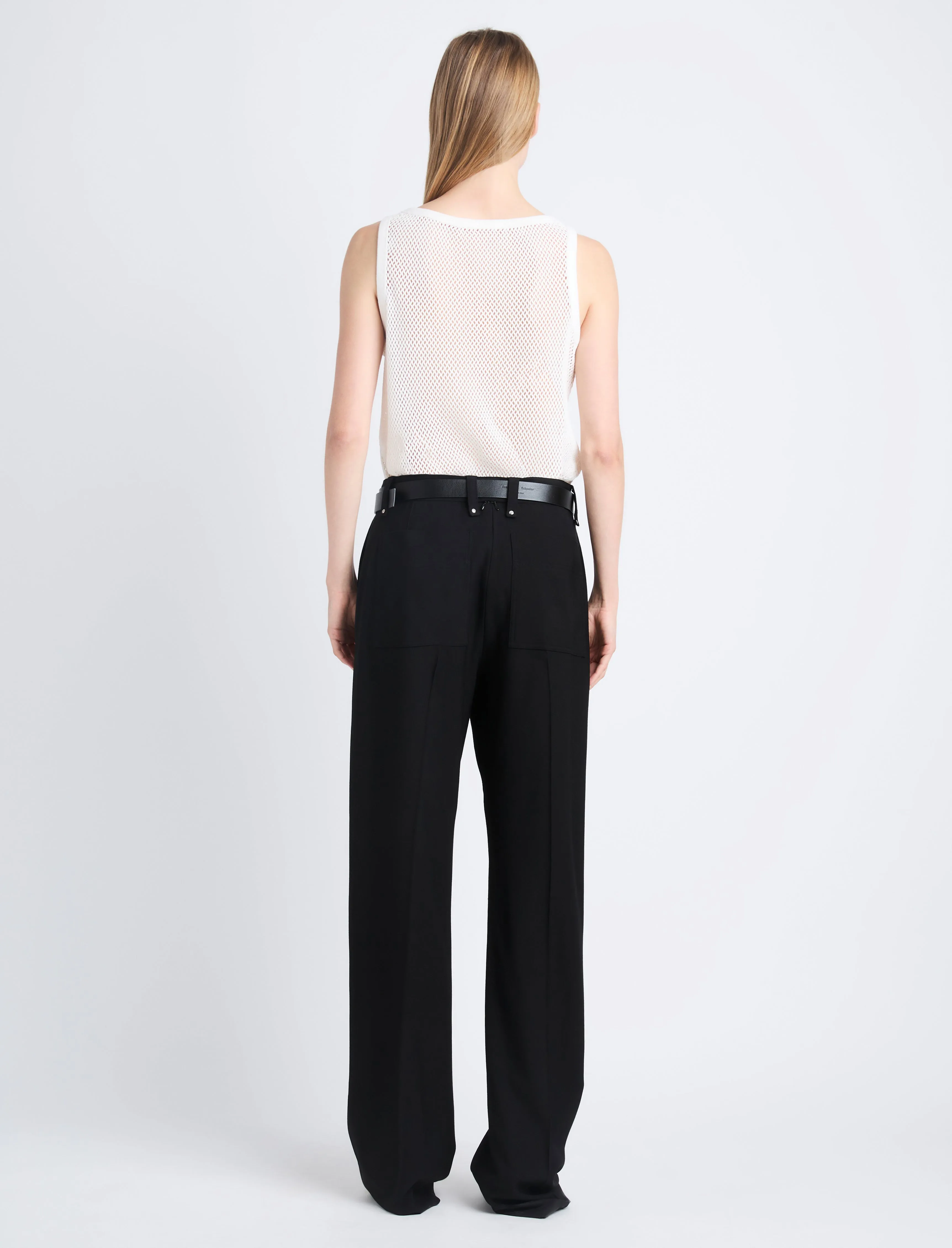 Kiki Tank in Cotton Mesh sold by Proenza Schouler product image thumbnail 4