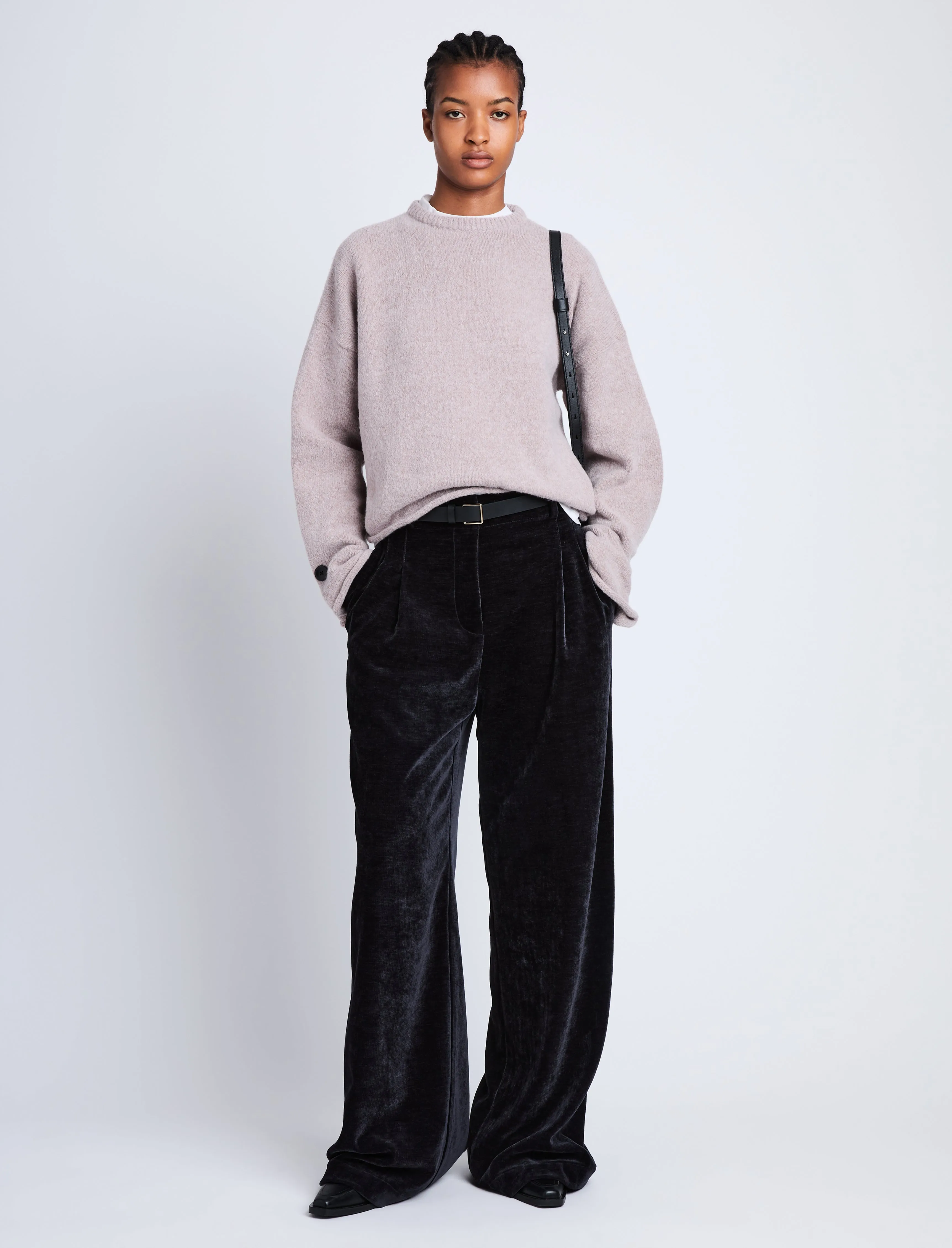 Tara Knit Sweater in Wool Blend sold by Proenza Schouler product image thumbnail 3