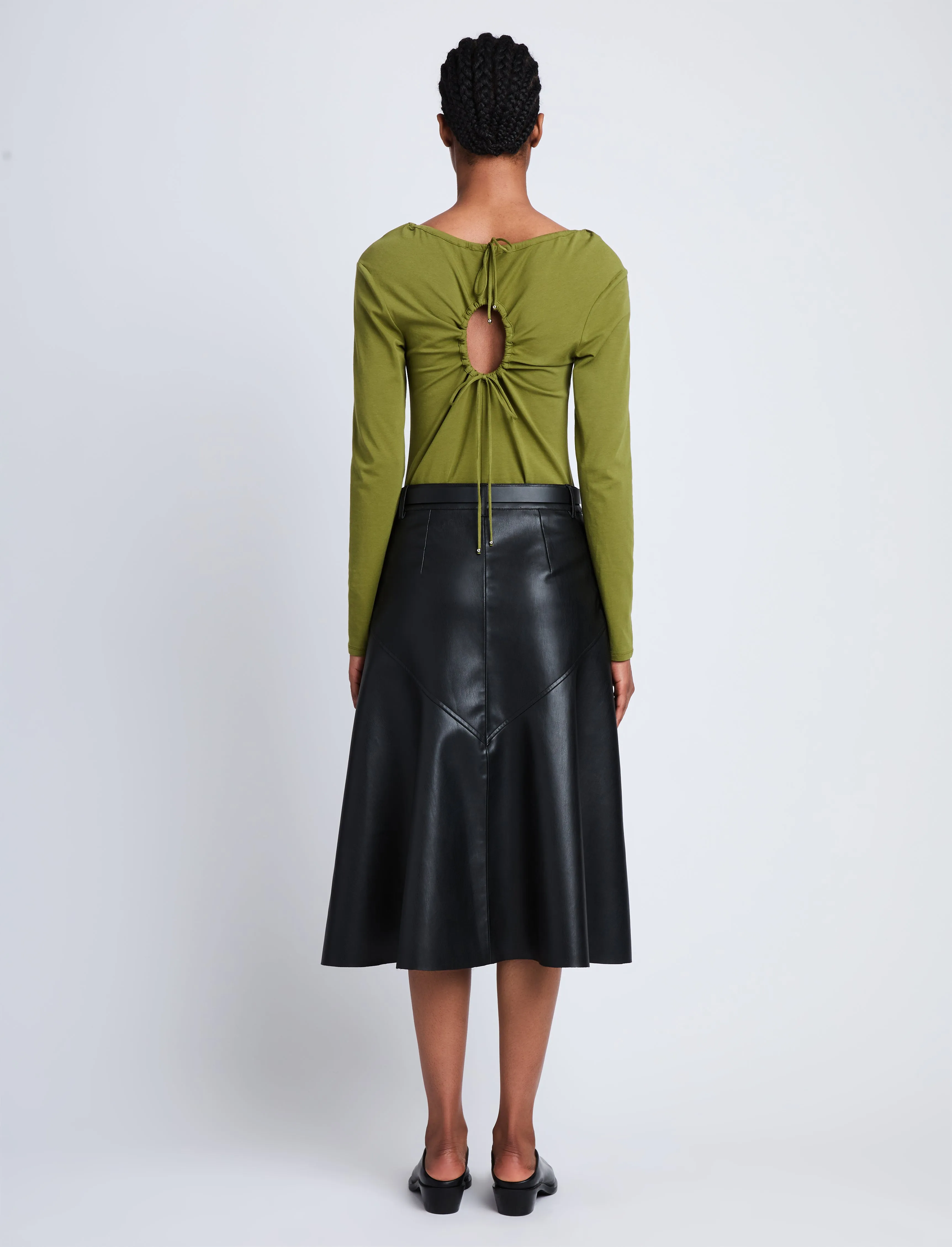 Sophia Top in Stretch Jersey sold by Proenza Schouler product image thumbnail 5