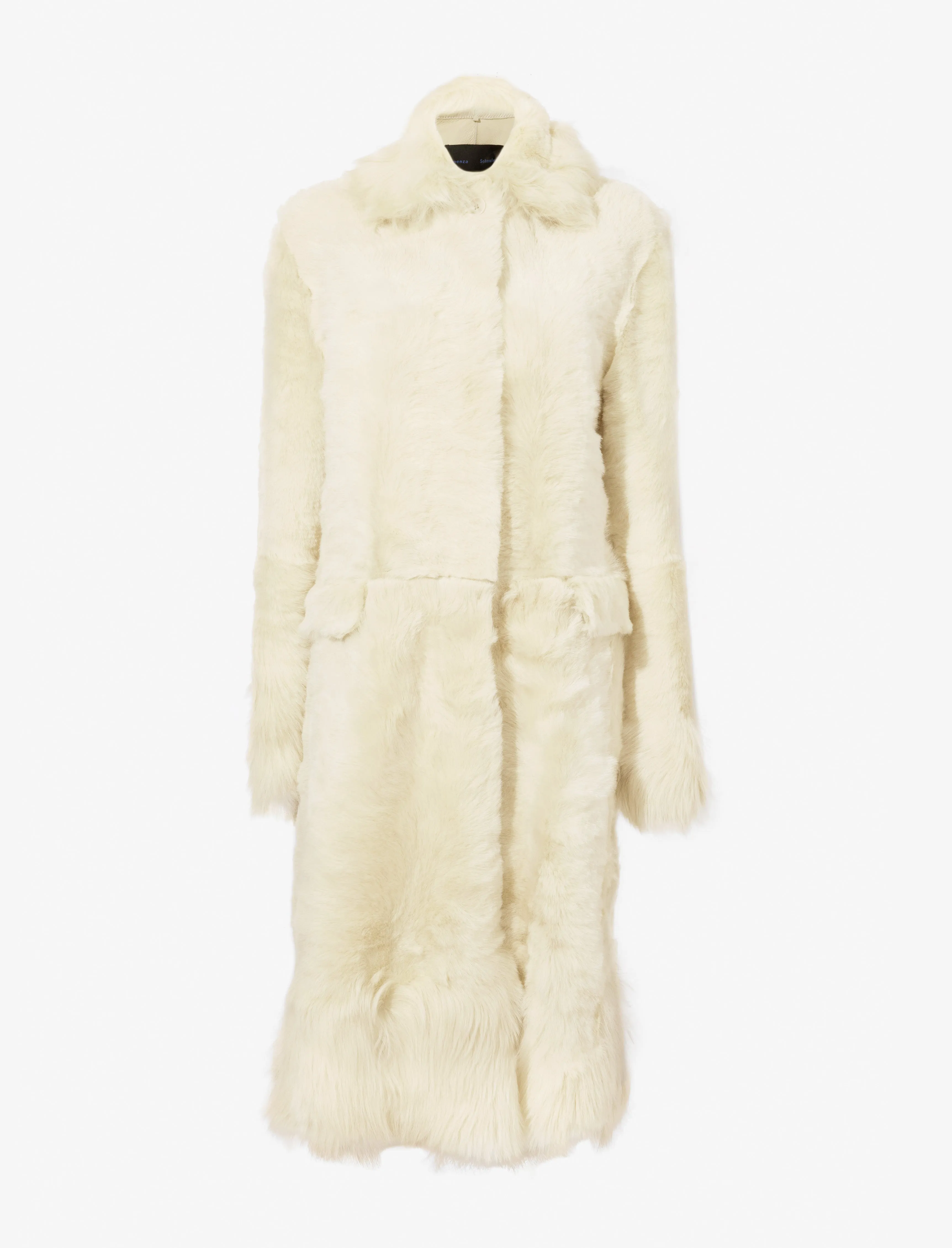 Fiona Coat in Shearling sold by Proenza Schouler