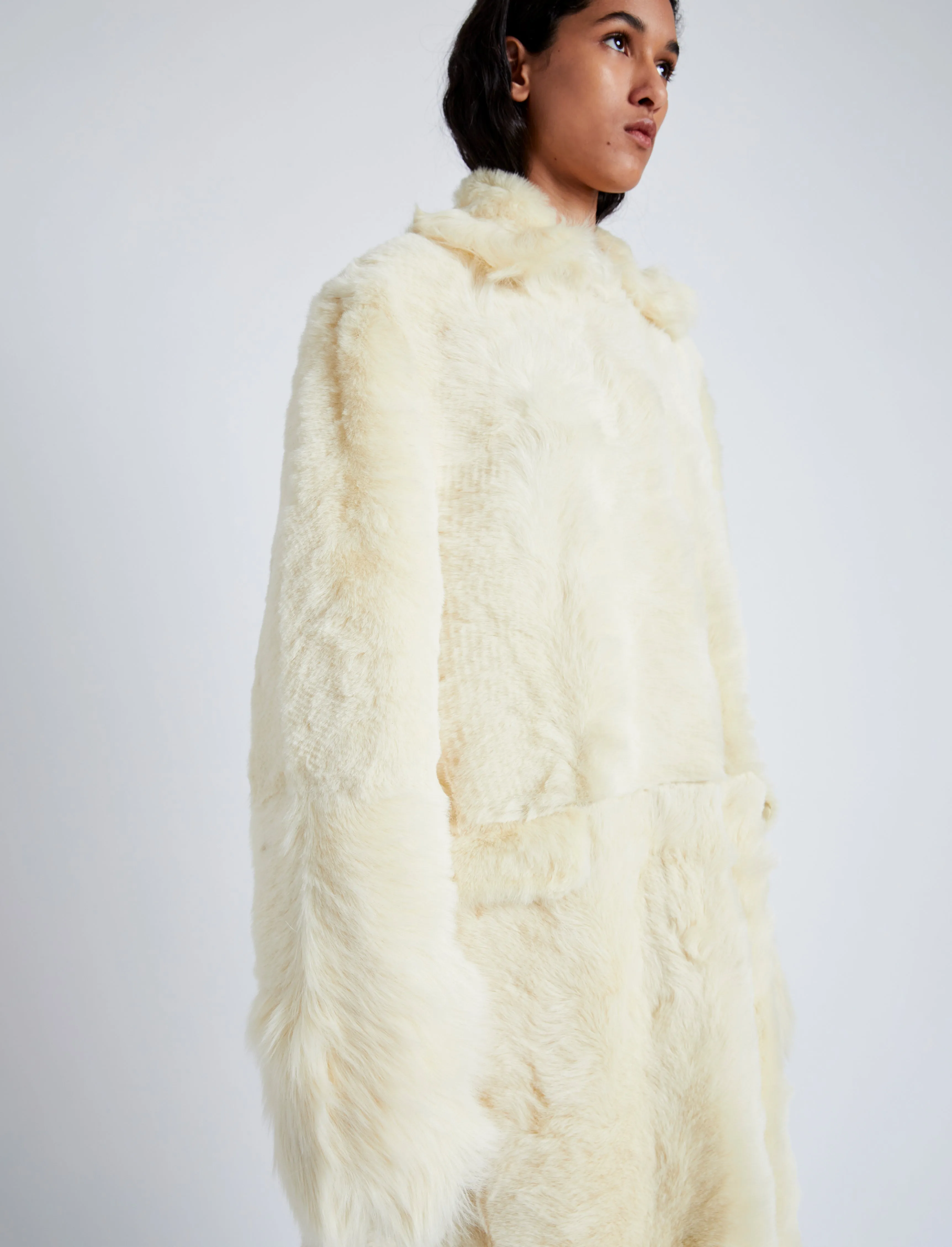 Fiona Coat in Shearling sold by Proenza Schouler product image thumbnail 5