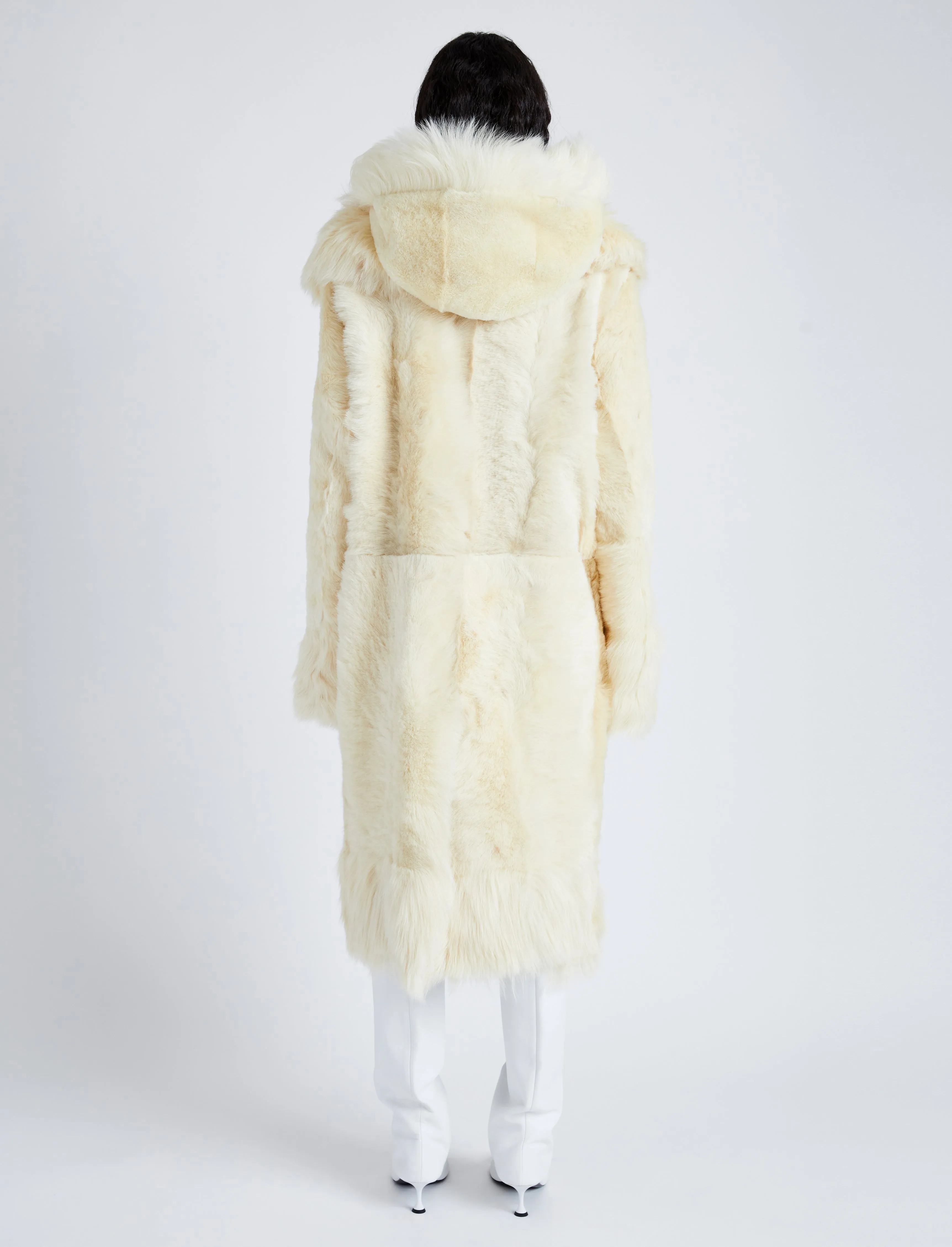 Fiona Coat in Shearling sold by Proenza Schouler product image thumbnail 4