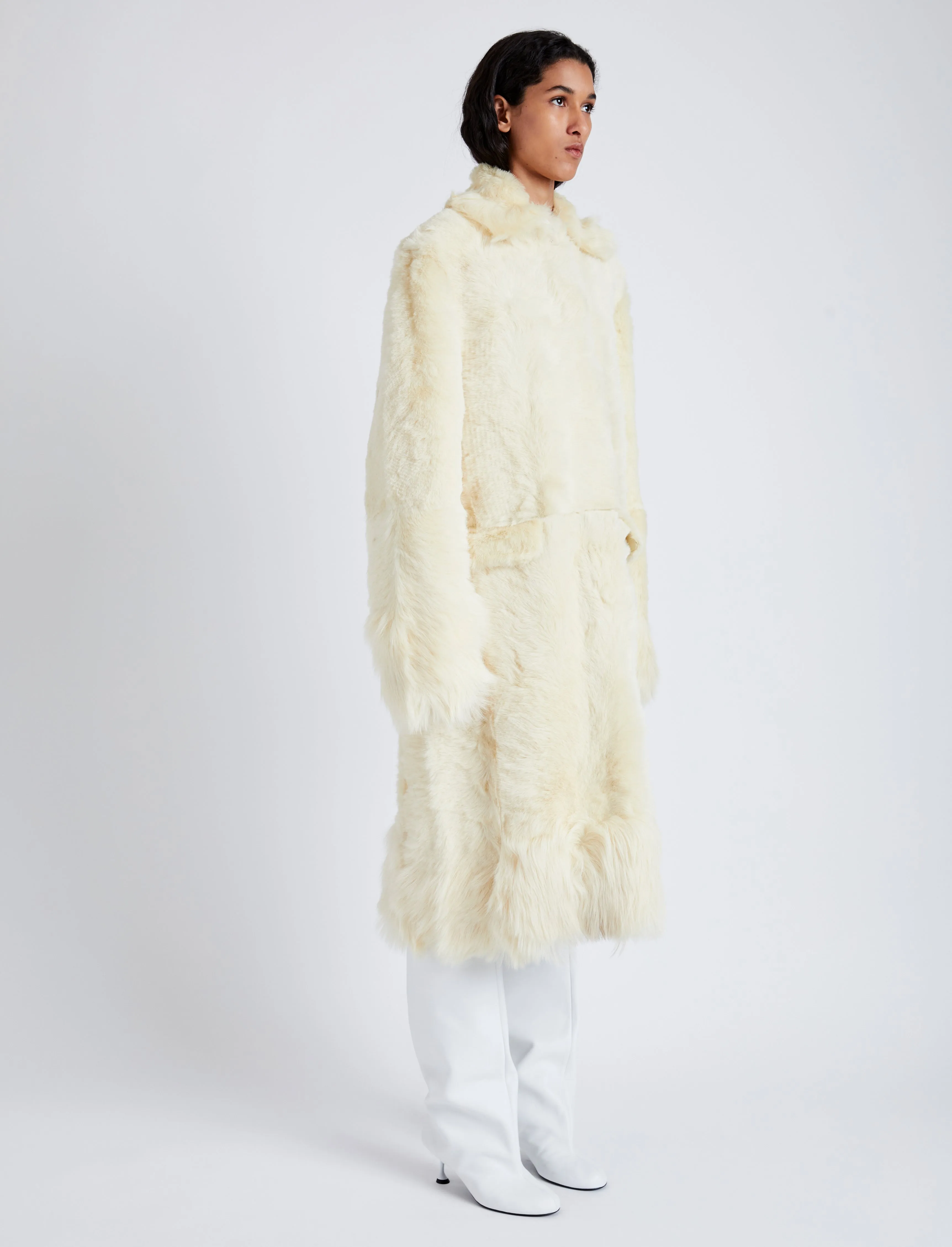 Fiona Coat in Shearling sold by Proenza Schouler product image thumbnail 3