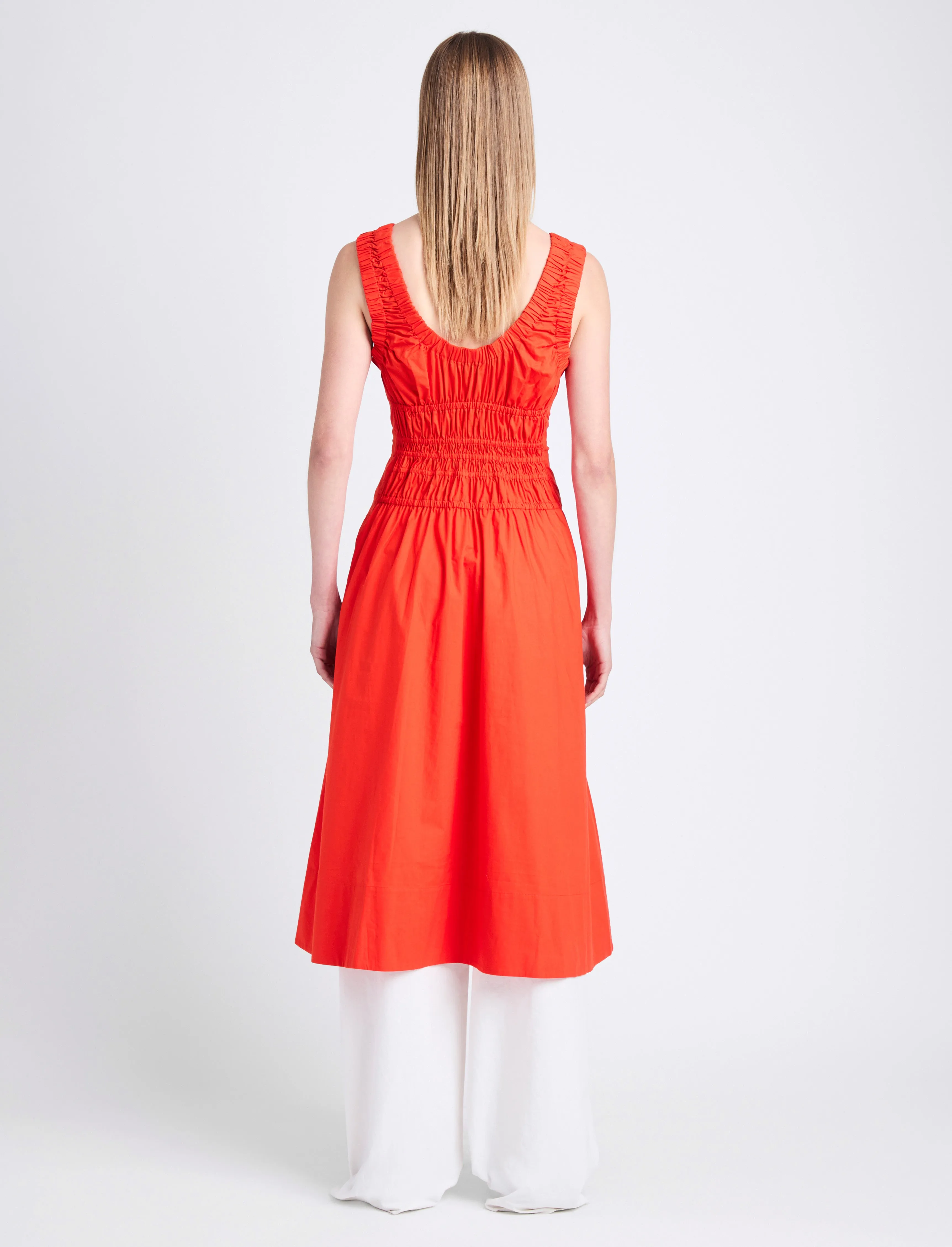 Penny Dress in Poplin sold by Proenza Schouler product image thumbnail 4