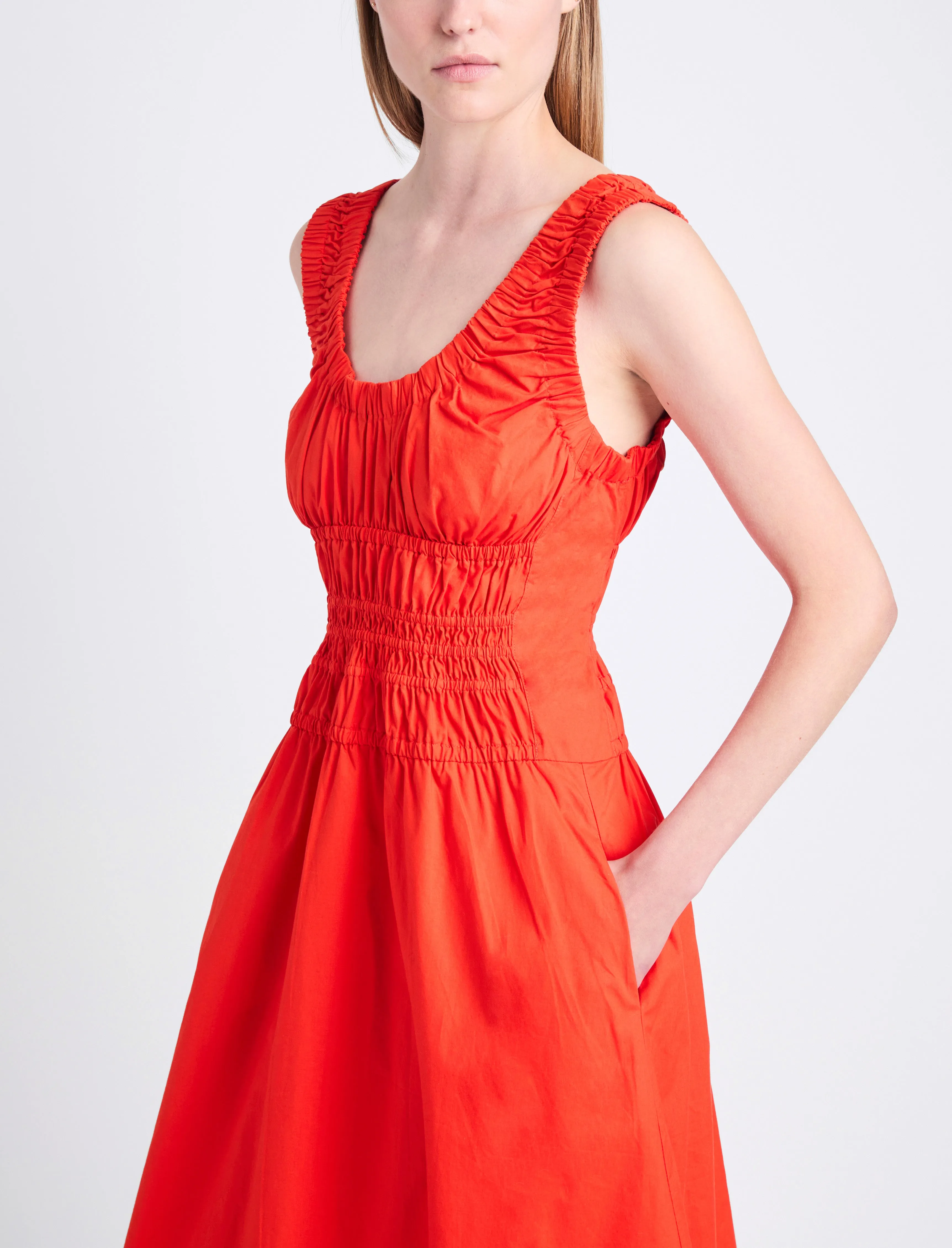 Penny Dress in Poplin sold by Proenza Schouler product image thumbnail 5