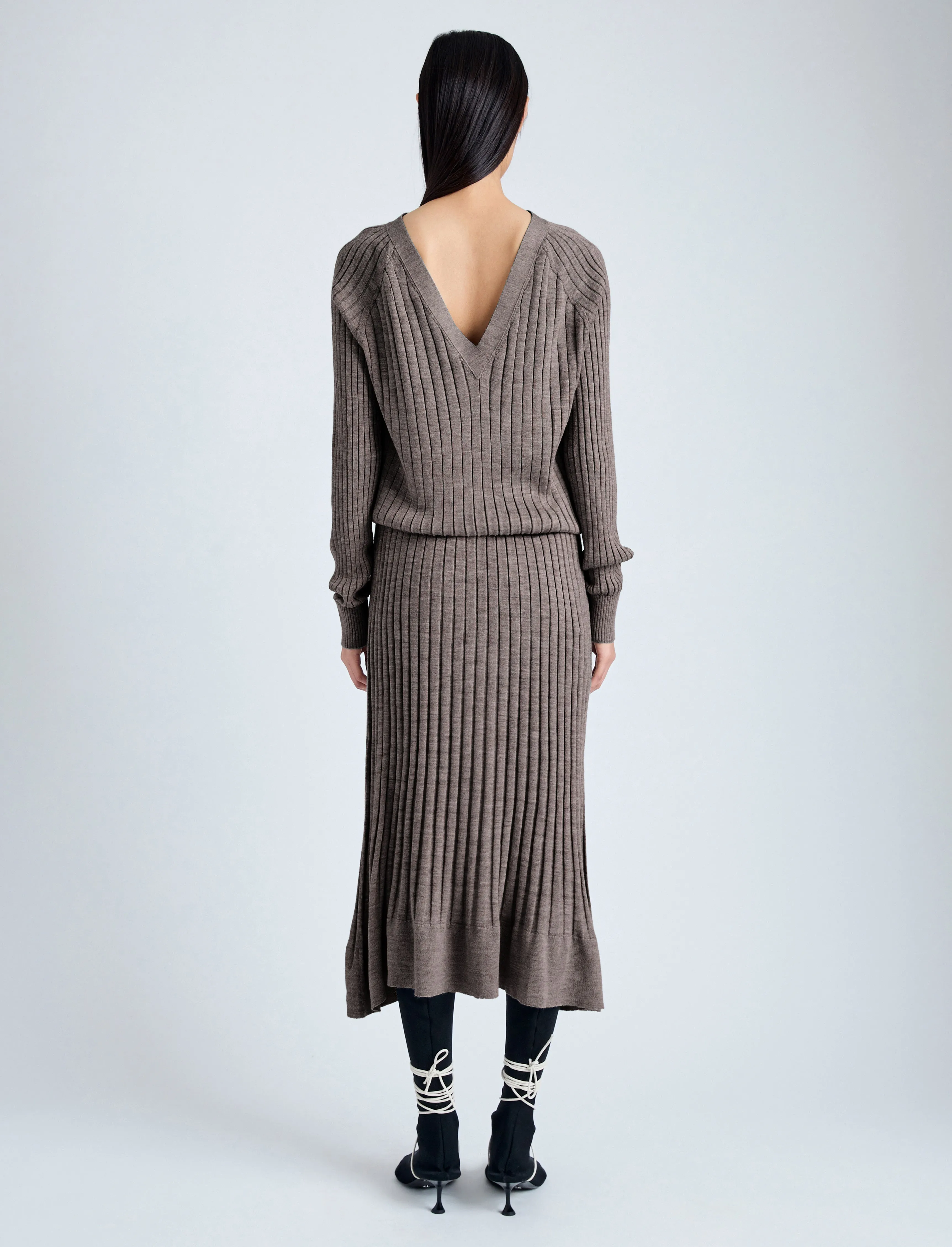 Eden Knit Dress in Superfine Merino Silk sold by Proenza Schouler product image thumbnail 4