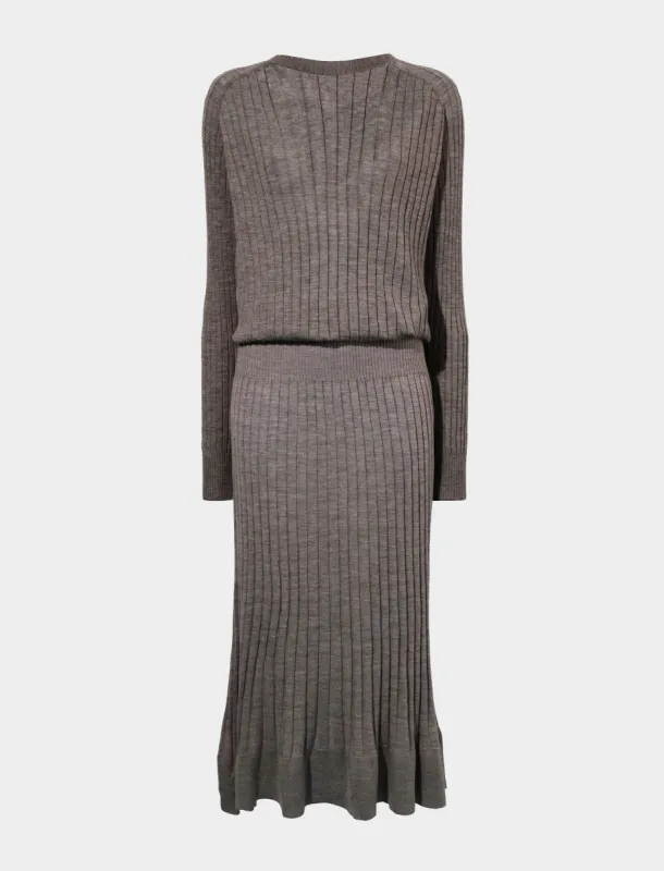 Eden Knit Dress in Superfine Merino Silk sold by Proenza Schouler