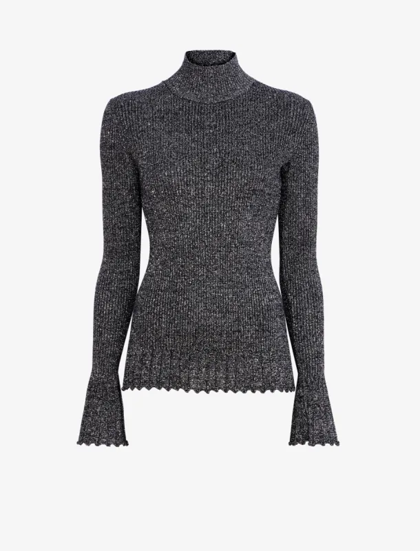Avery Turtleneck in Marled Lurex sold by Proenza Schouler