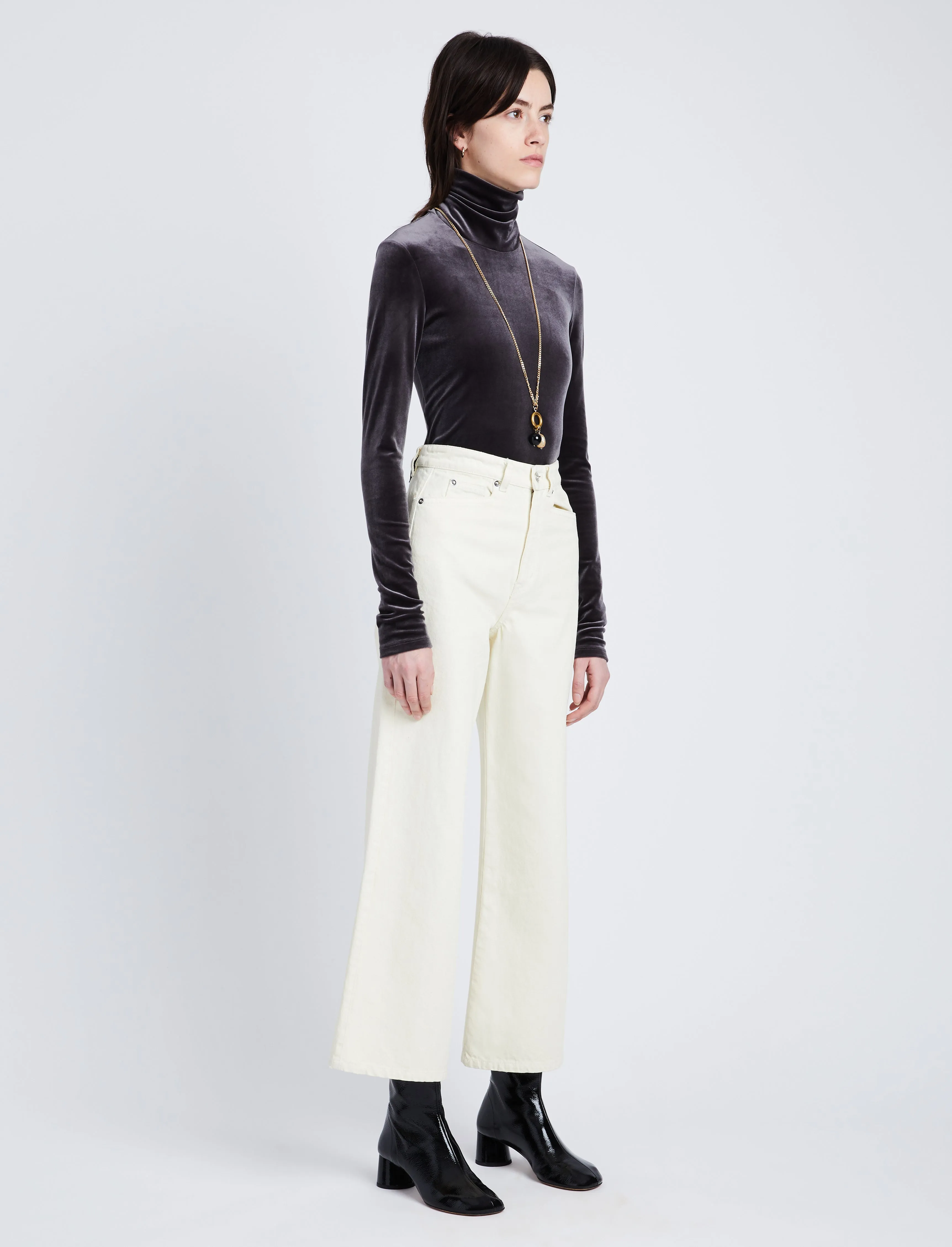 Sadie Denim Pant sold by Proenza Schouler product image thumbnail 3