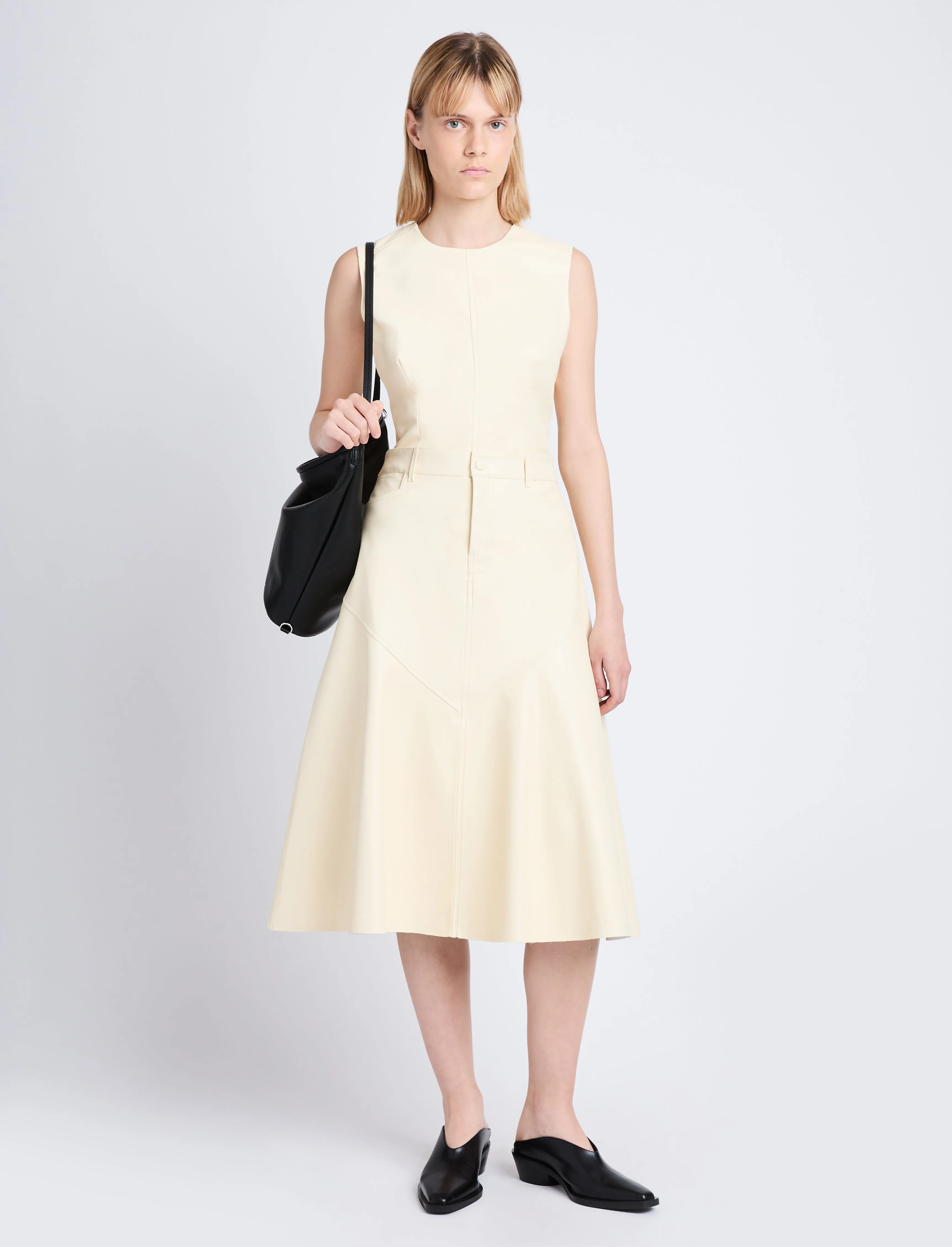 Logan Top in Faux Leather sold by Proenza Schouler product image thumbnail 3