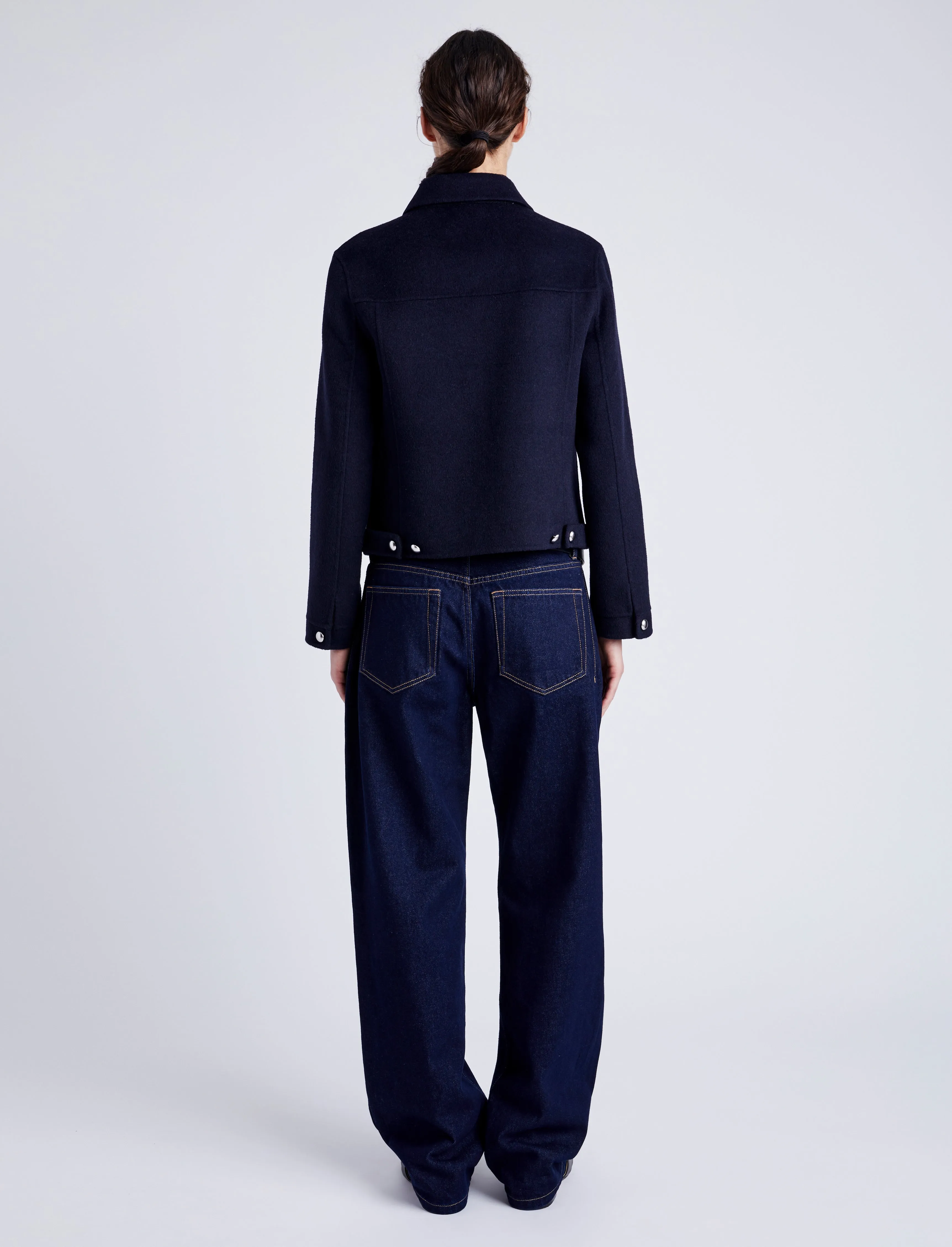 Emilie Jacket in Double Face Wool sold by Proenza Schouler product image thumbnail 5