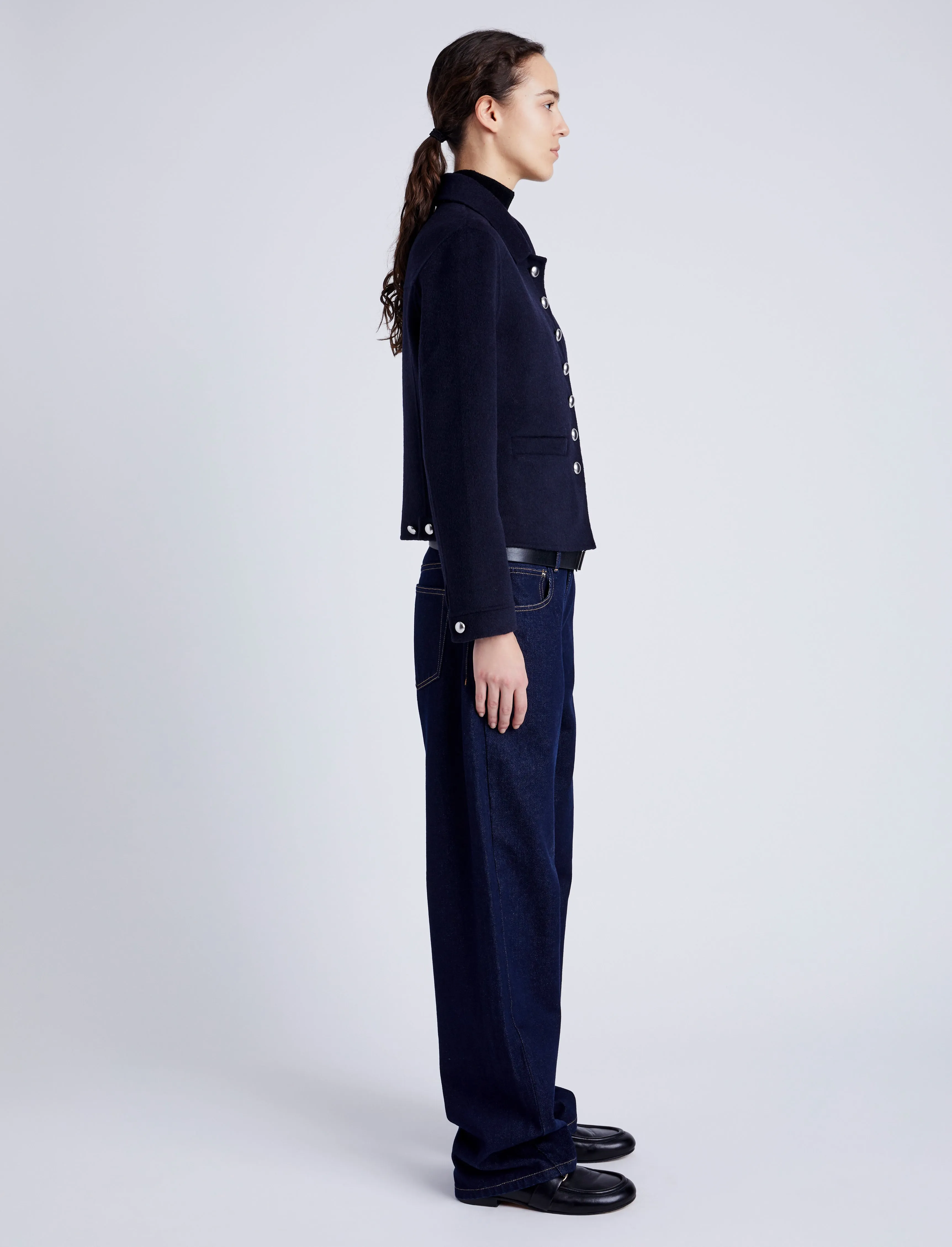 Emilie Jacket in Double Face Wool sold by Proenza Schouler product image thumbnail 4