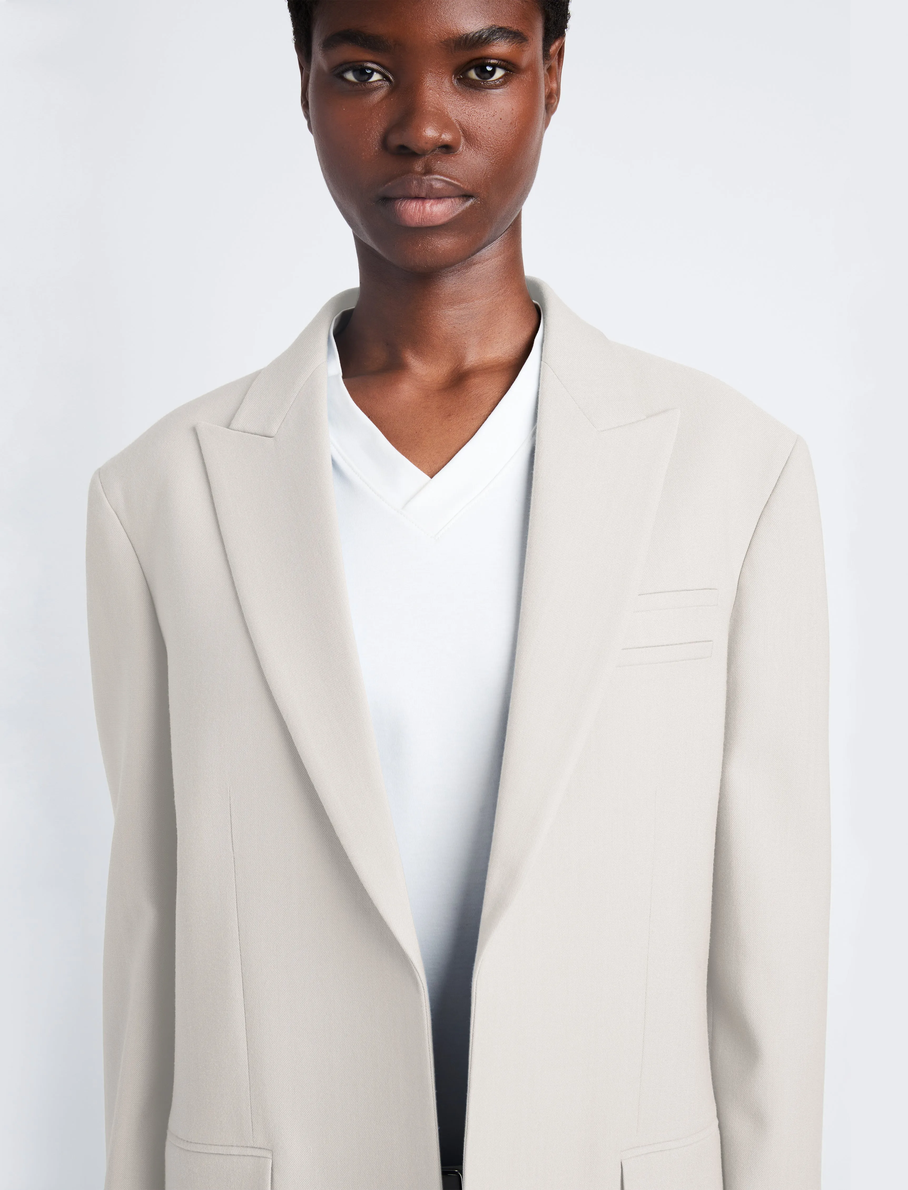 Devon Jacket in Viscose Wool sold by Proenza Schouler product image thumbnail 5