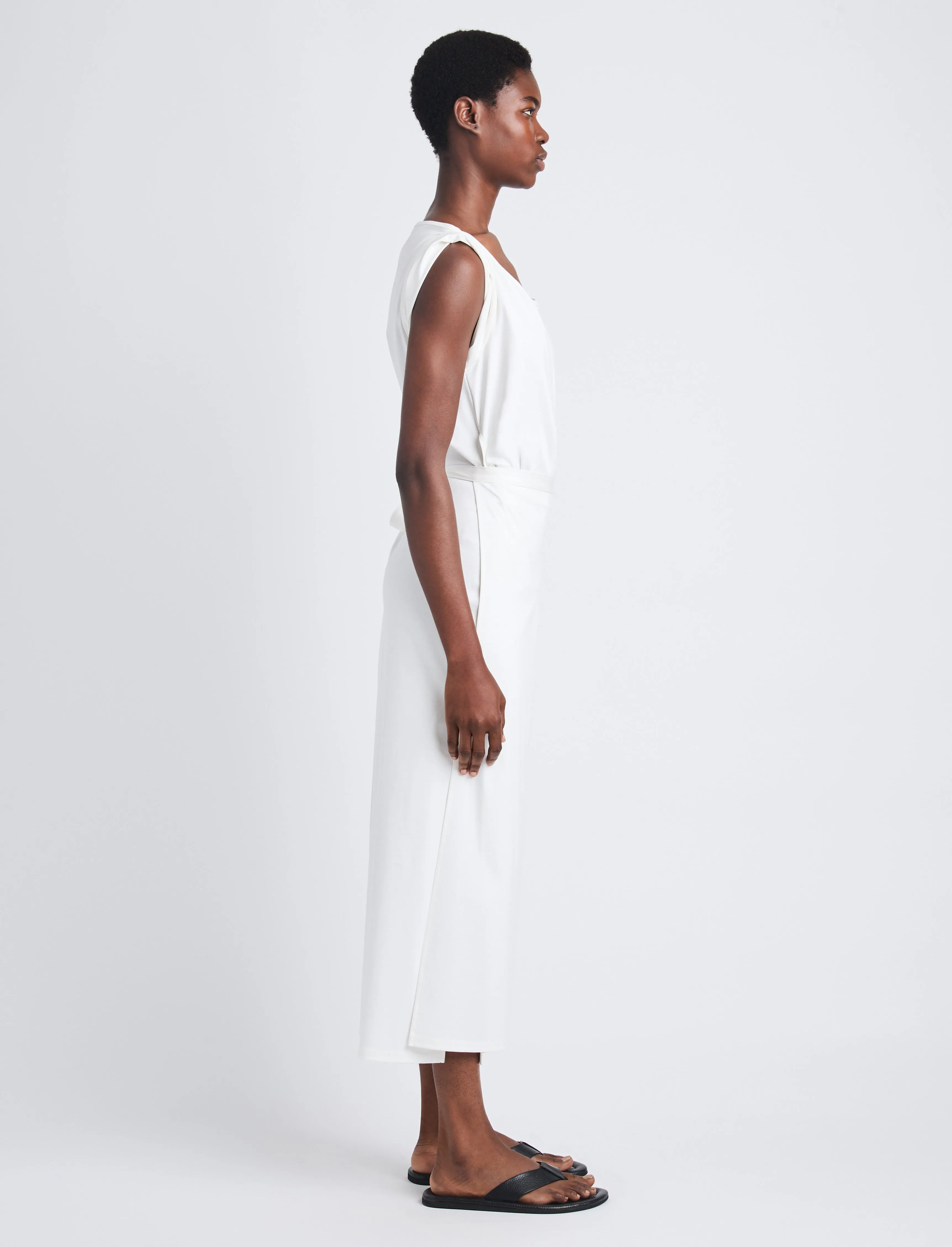 Lynn Dress in Eco Cotton Jersey sold by Proenza Schouler product image thumbnail 3