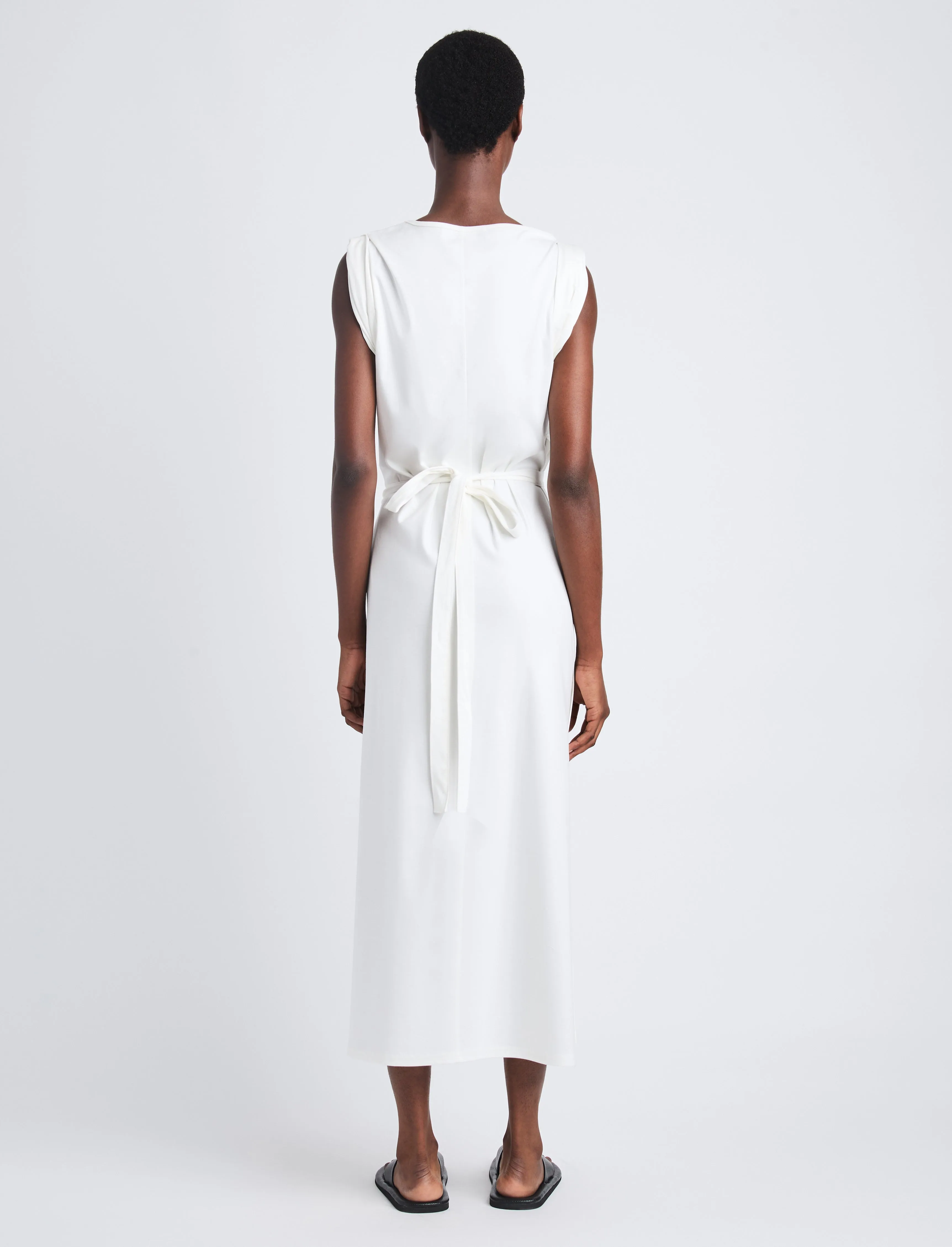 Lynn Dress in Eco Cotton Jersey sold by Proenza Schouler product image thumbnail 4