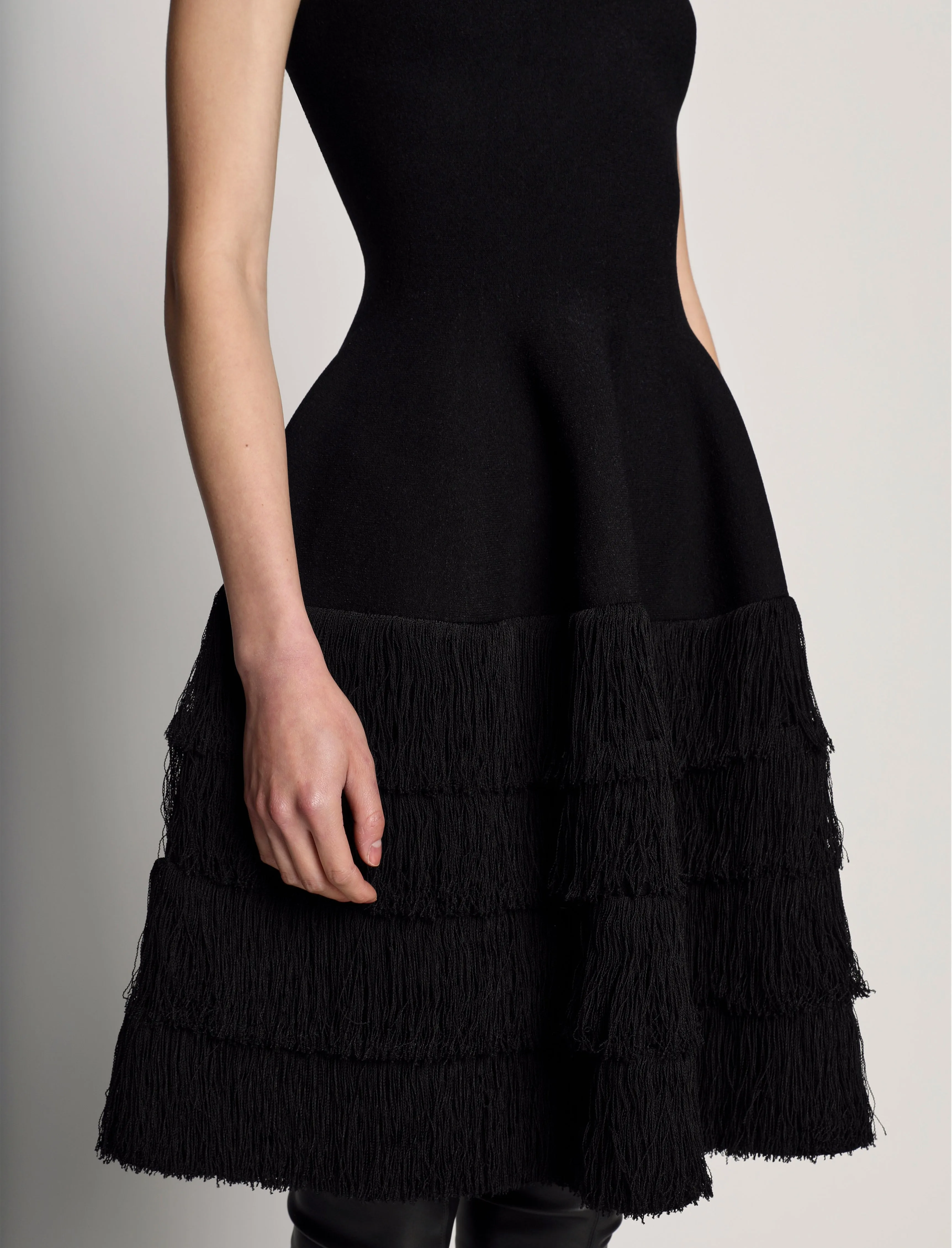 Textured Fringe Knit Sculpted Dress sold by Proenza Schouler product image thumbnail 5