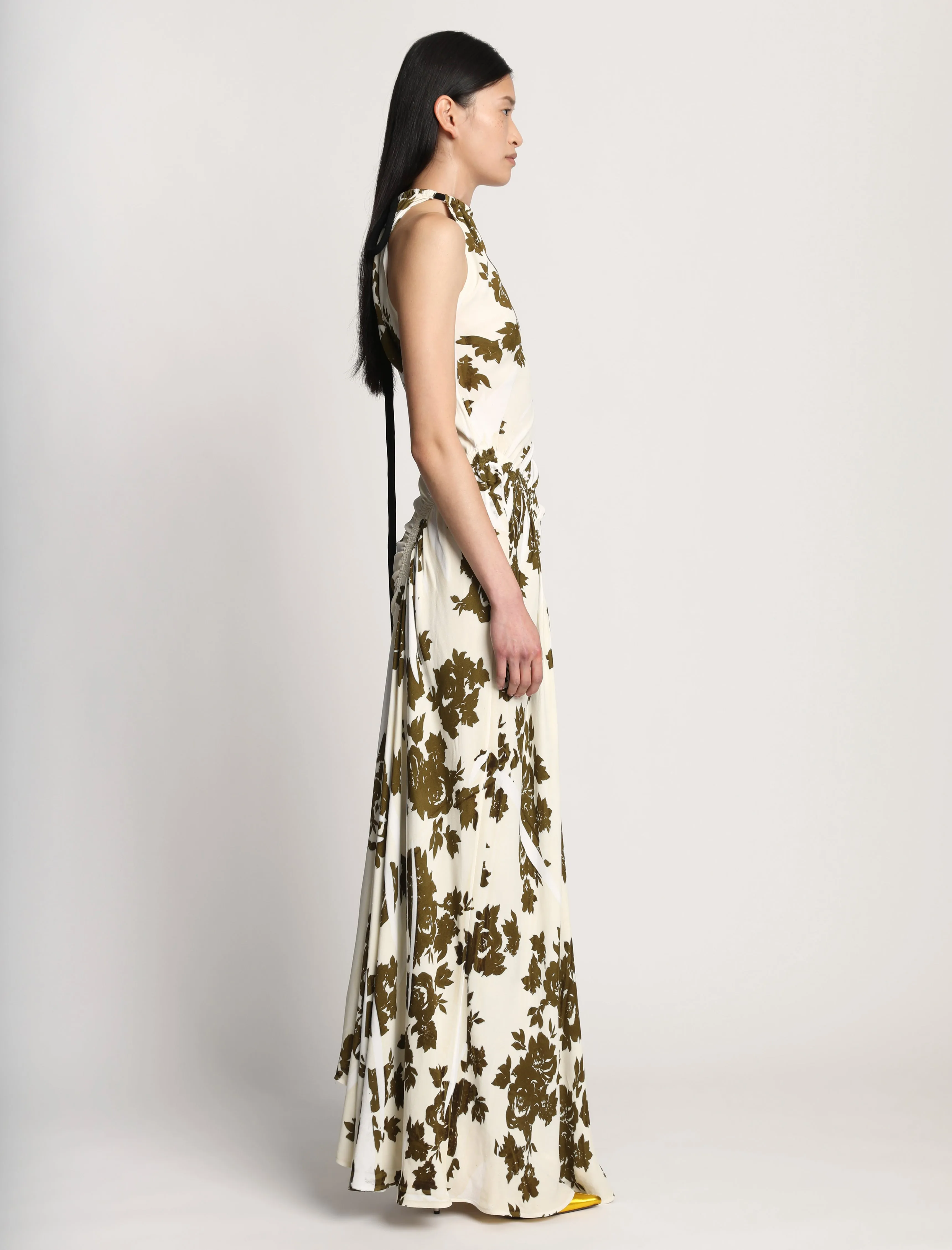 Floral Garment Printed Dress sold by Proenza Schouler product image thumbnail 3