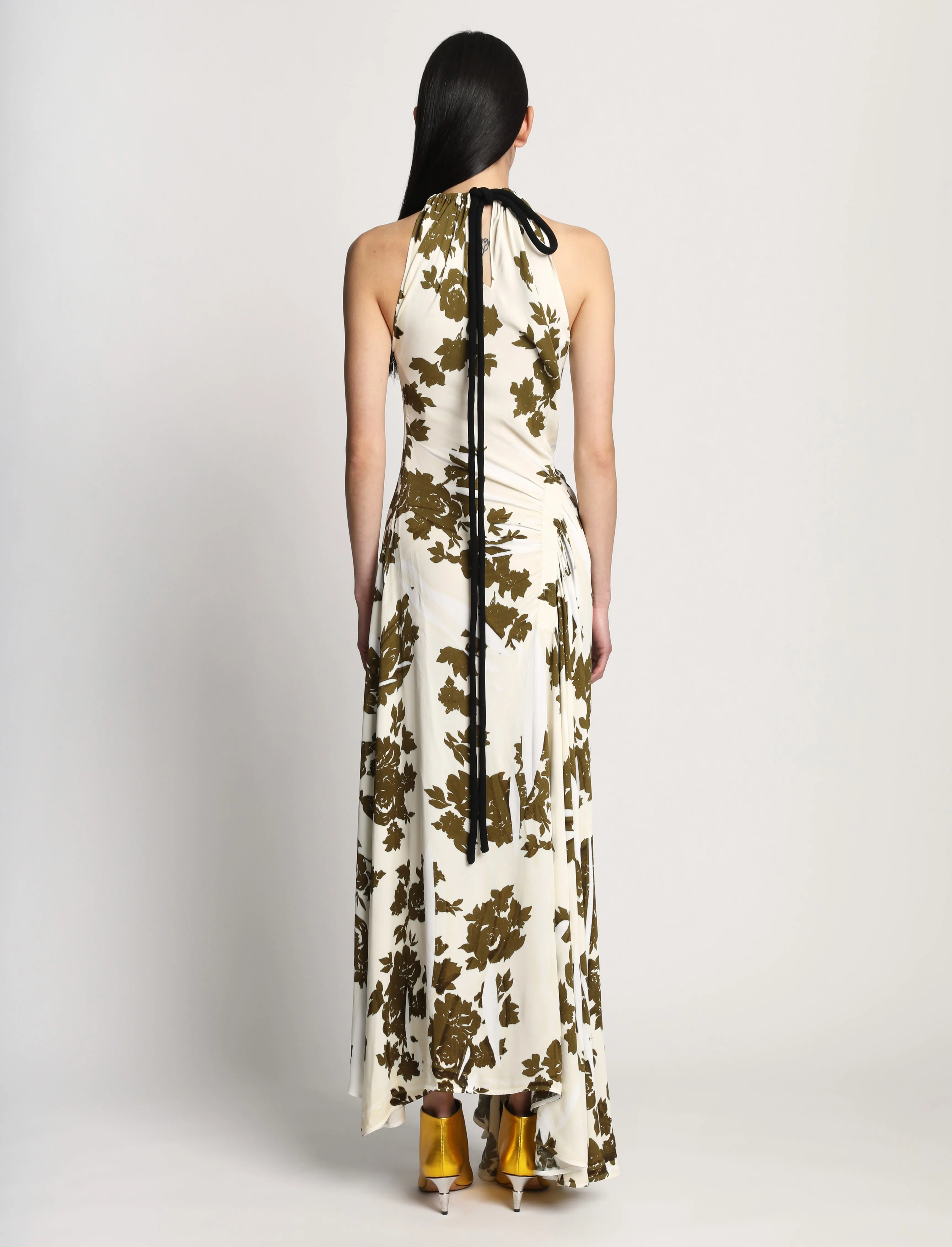 Floral Garment Printed Dress sold by Proenza Schouler product image thumbnail 4