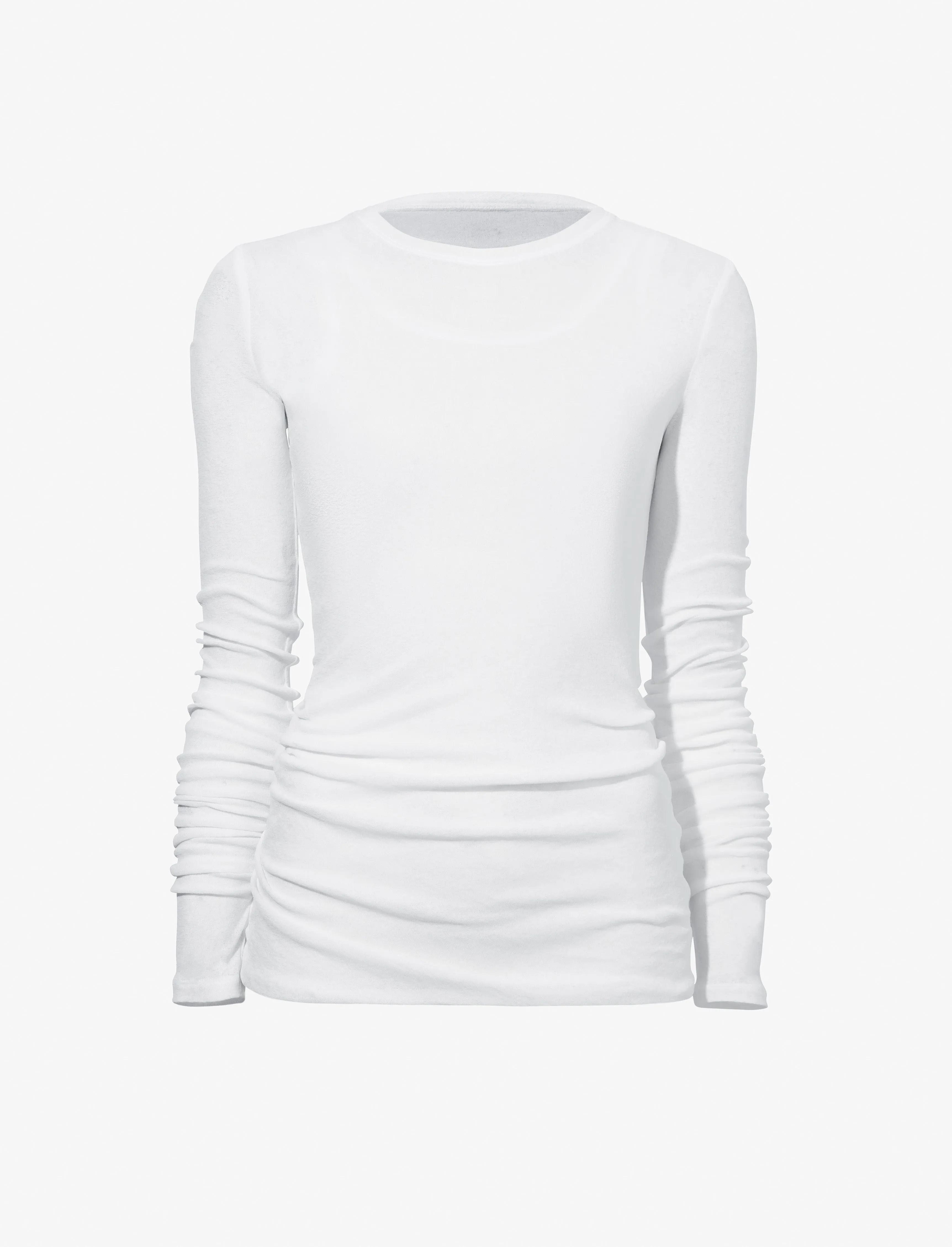 Roger Layered Top in Gauzy Jersey sold by Proenza Schouler