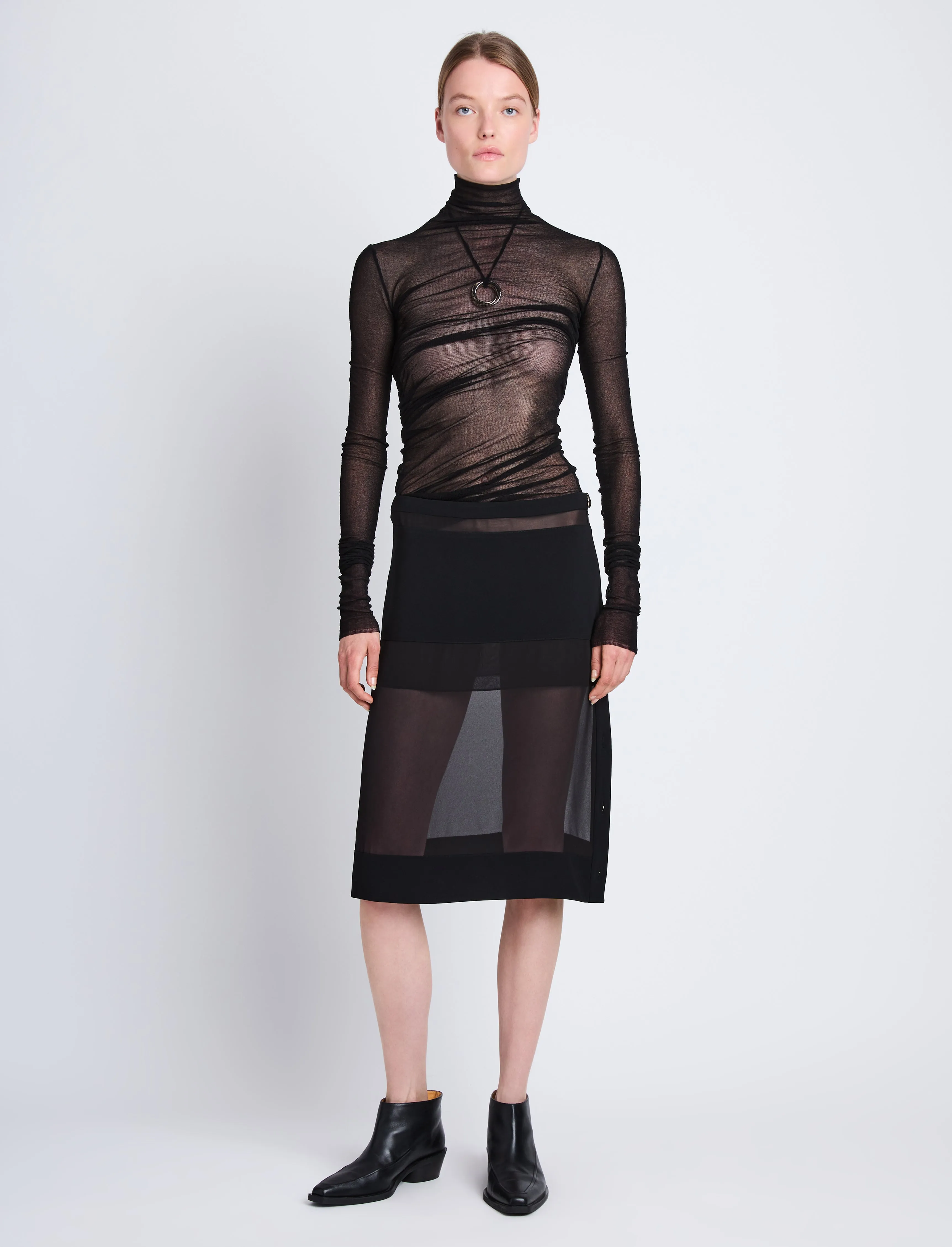 Viscose Gauze Knit Top sold by Proenza Schouler product image thumbnail 3