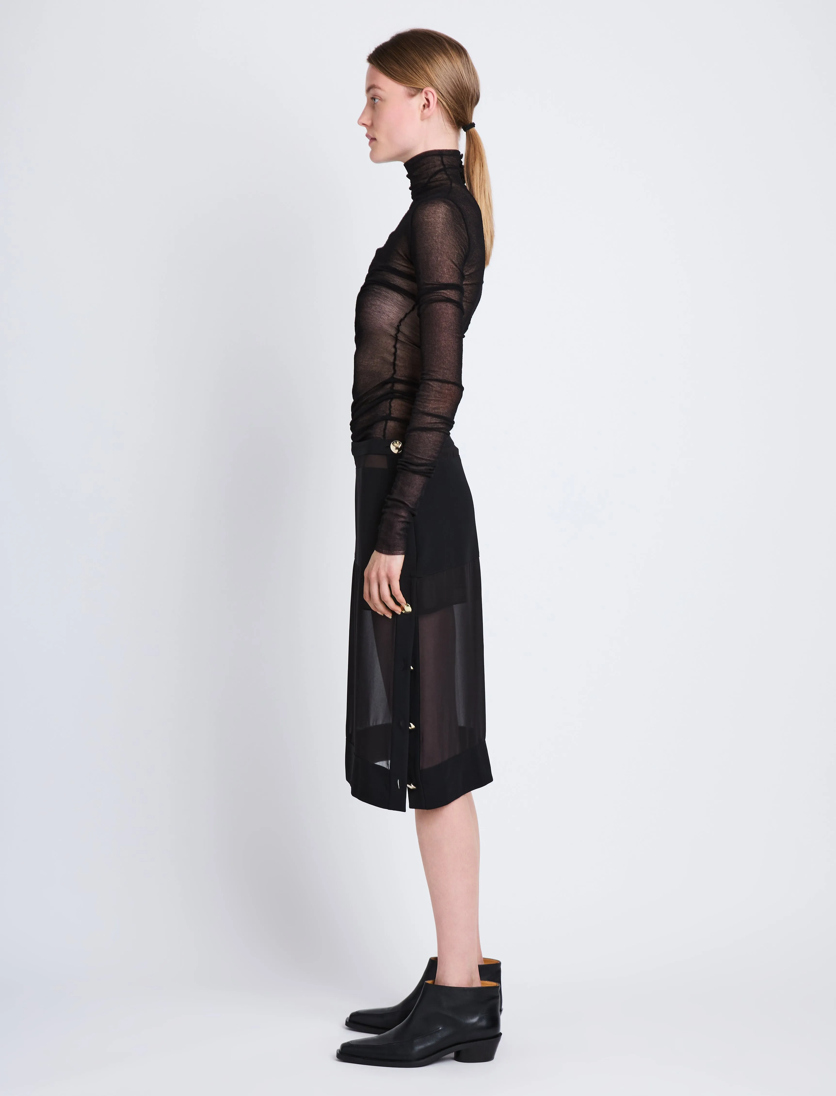 Viscose Gauze Knit Top sold by Proenza Schouler product image thumbnail 4