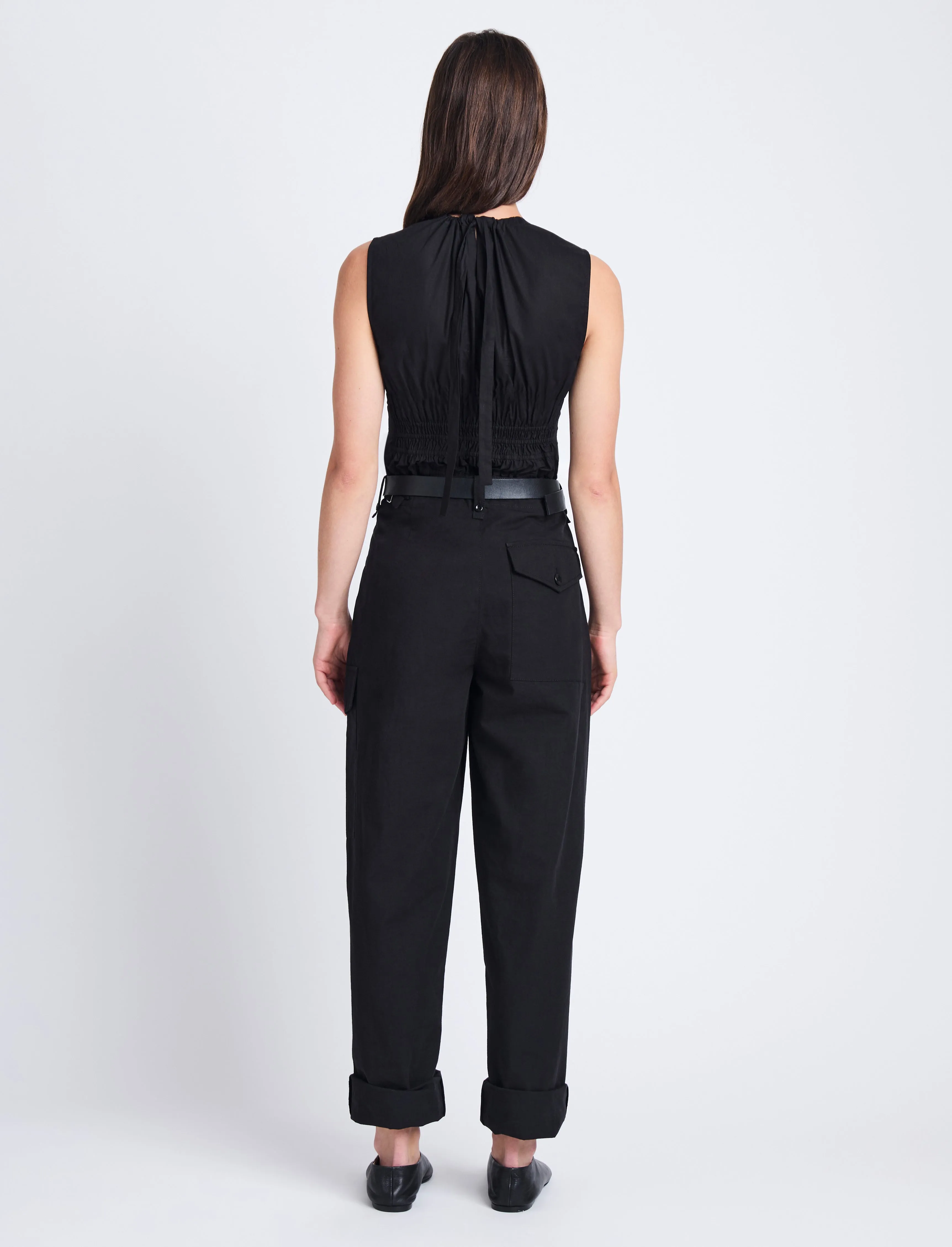 Birdie Top in Poplin sold by Proenza Schouler product image thumbnail 5