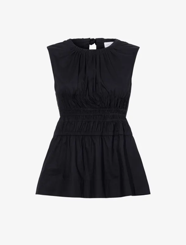 Birdie Top in Poplin made by Proenza Schouler