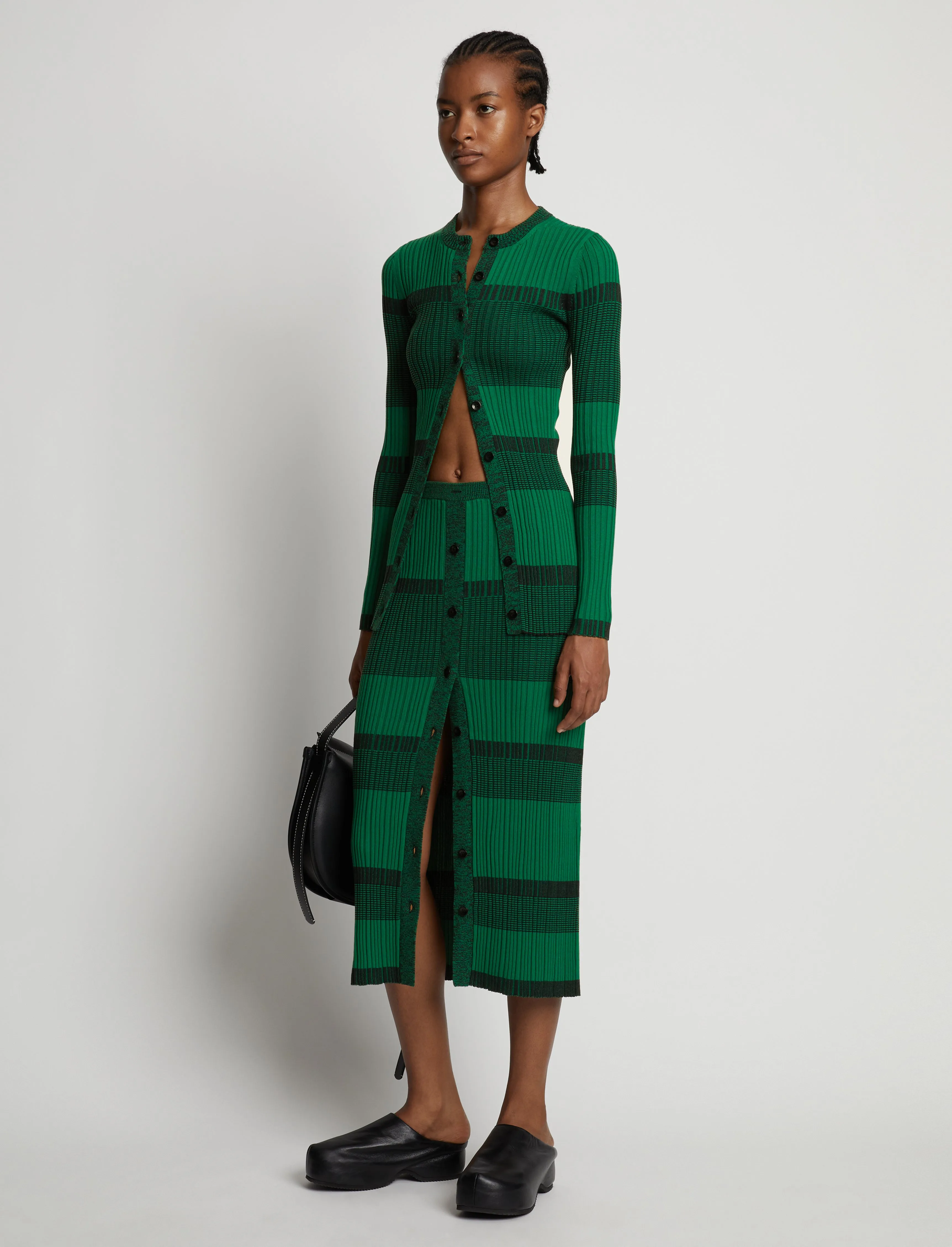 Mini Stripe Cardigan sold by Proenza Schouler product image thumbnail 4