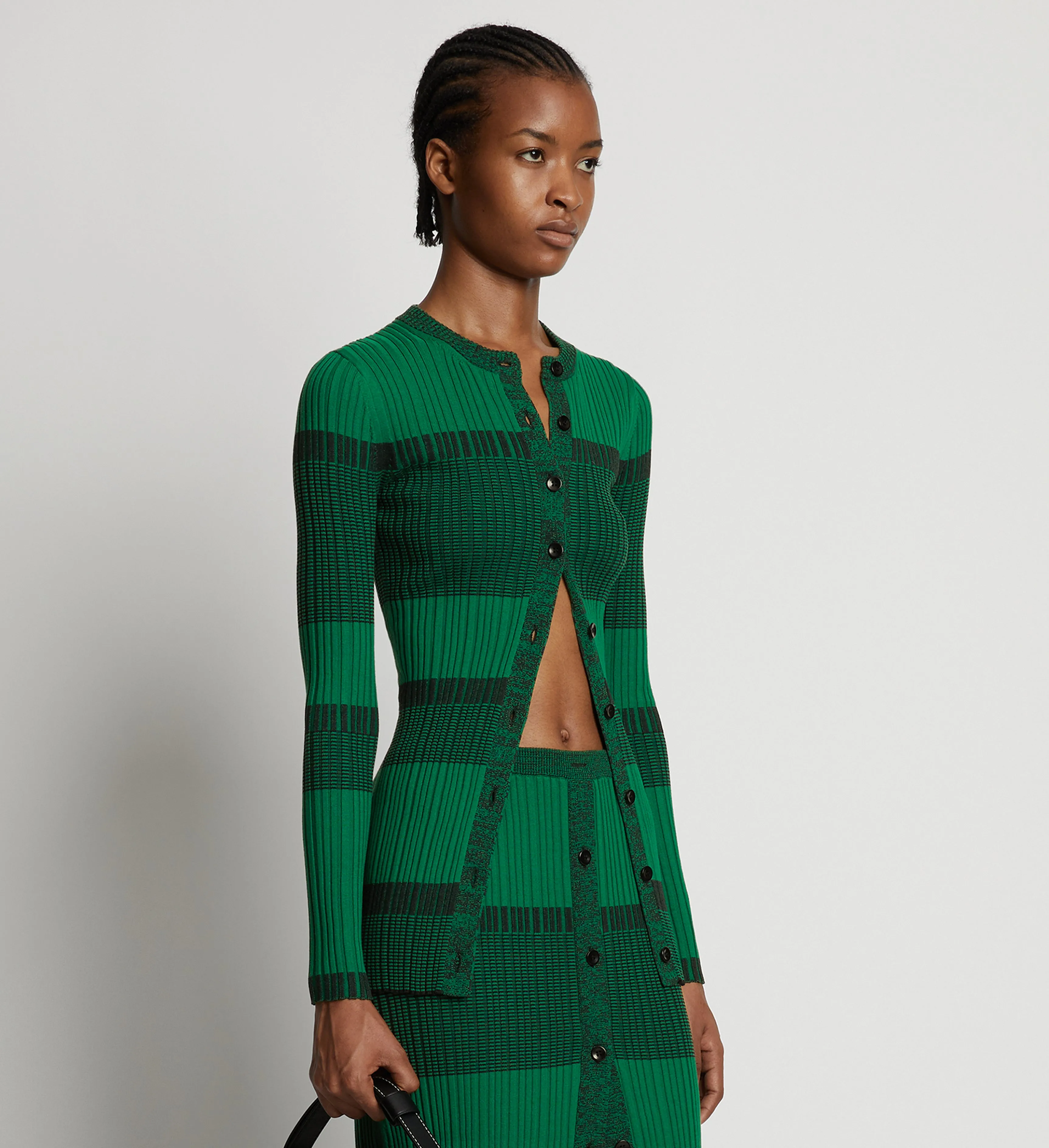 Mini Stripe Cardigan sold by Proenza Schouler product image thumbnail 2
