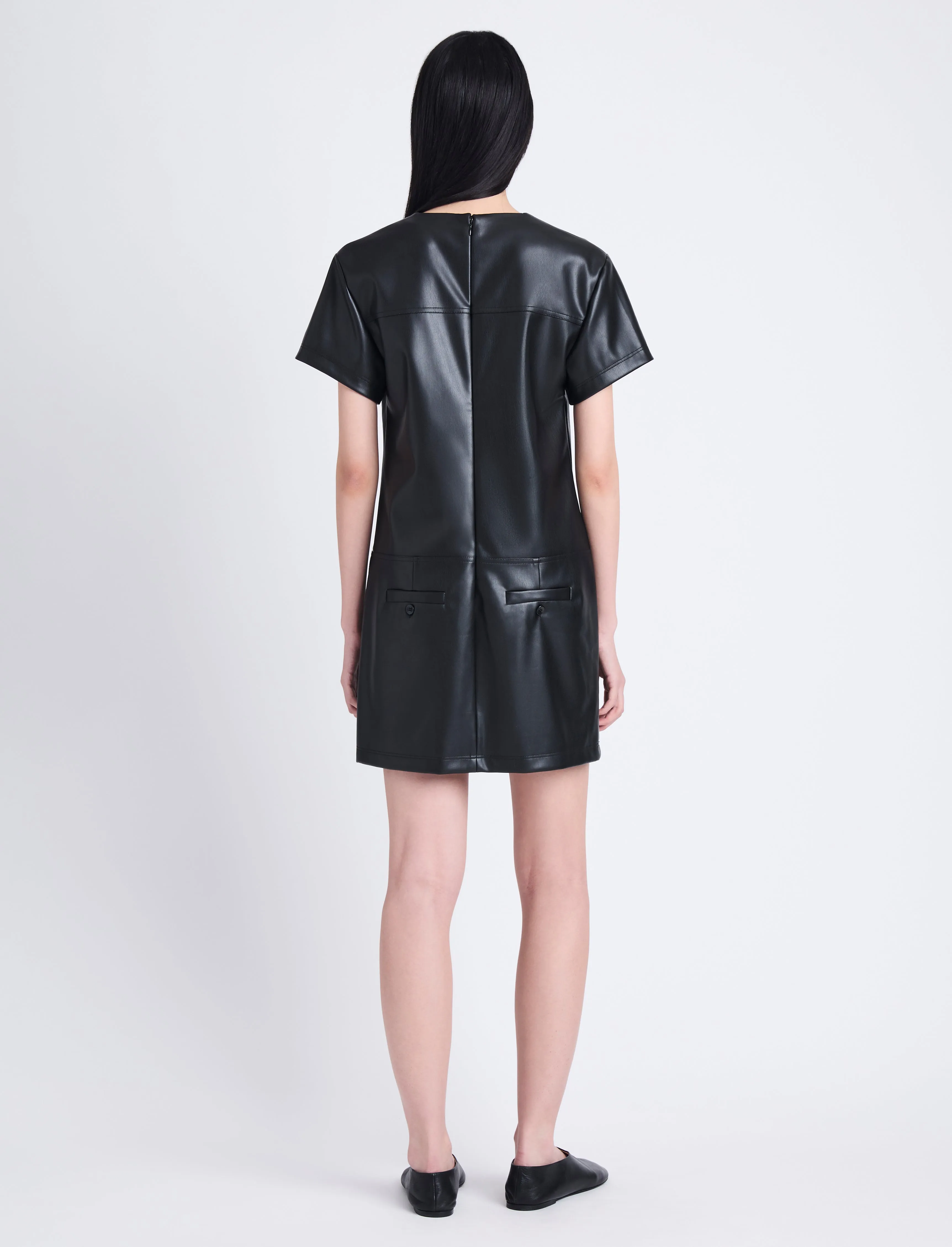 Sonny Dress in Faux Leather sold by Proenza Schouler product image thumbnail 4