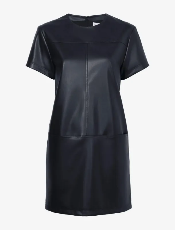 Sonny Dress in Faux Leather made by Proenza Schouler