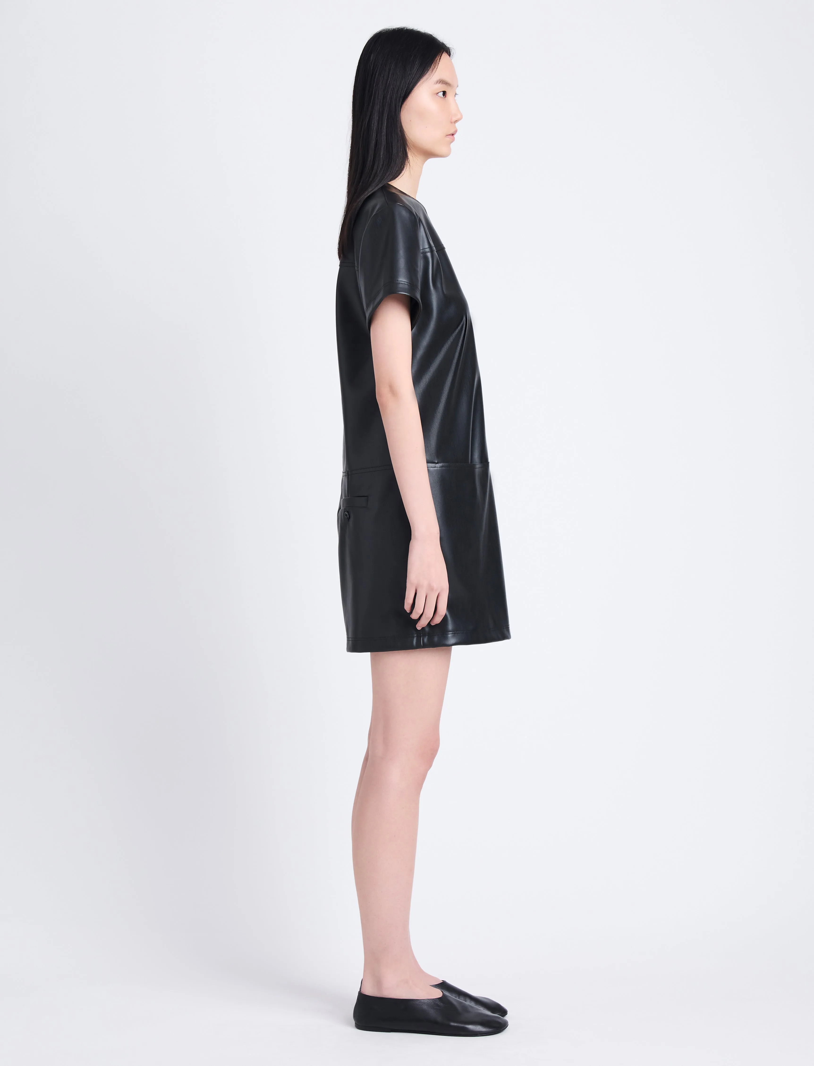 Sonny Dress in Faux Leather sold by Proenza Schouler product image thumbnail 3