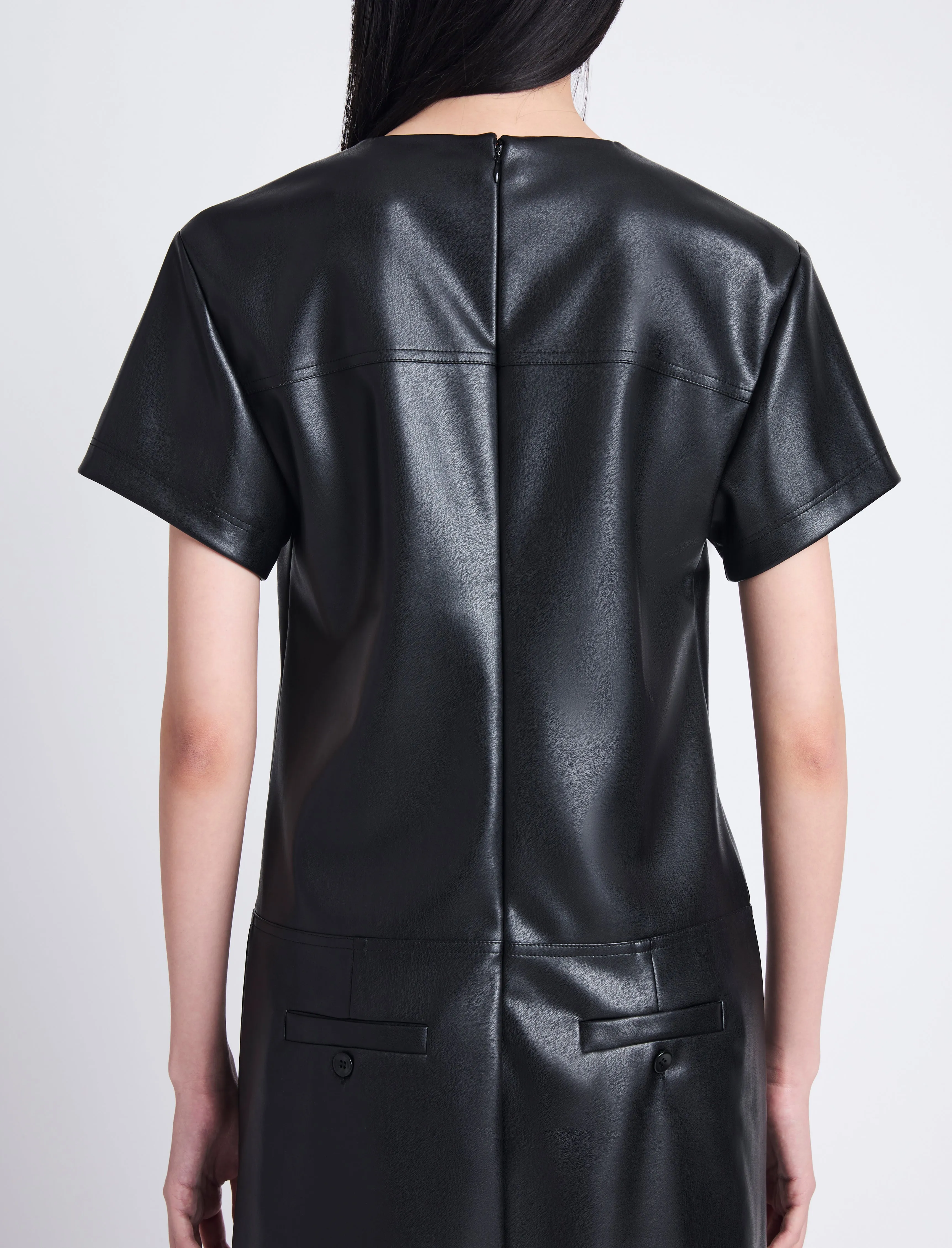Sonny Dress in Faux Leather sold by Proenza Schouler product image thumbnail 5