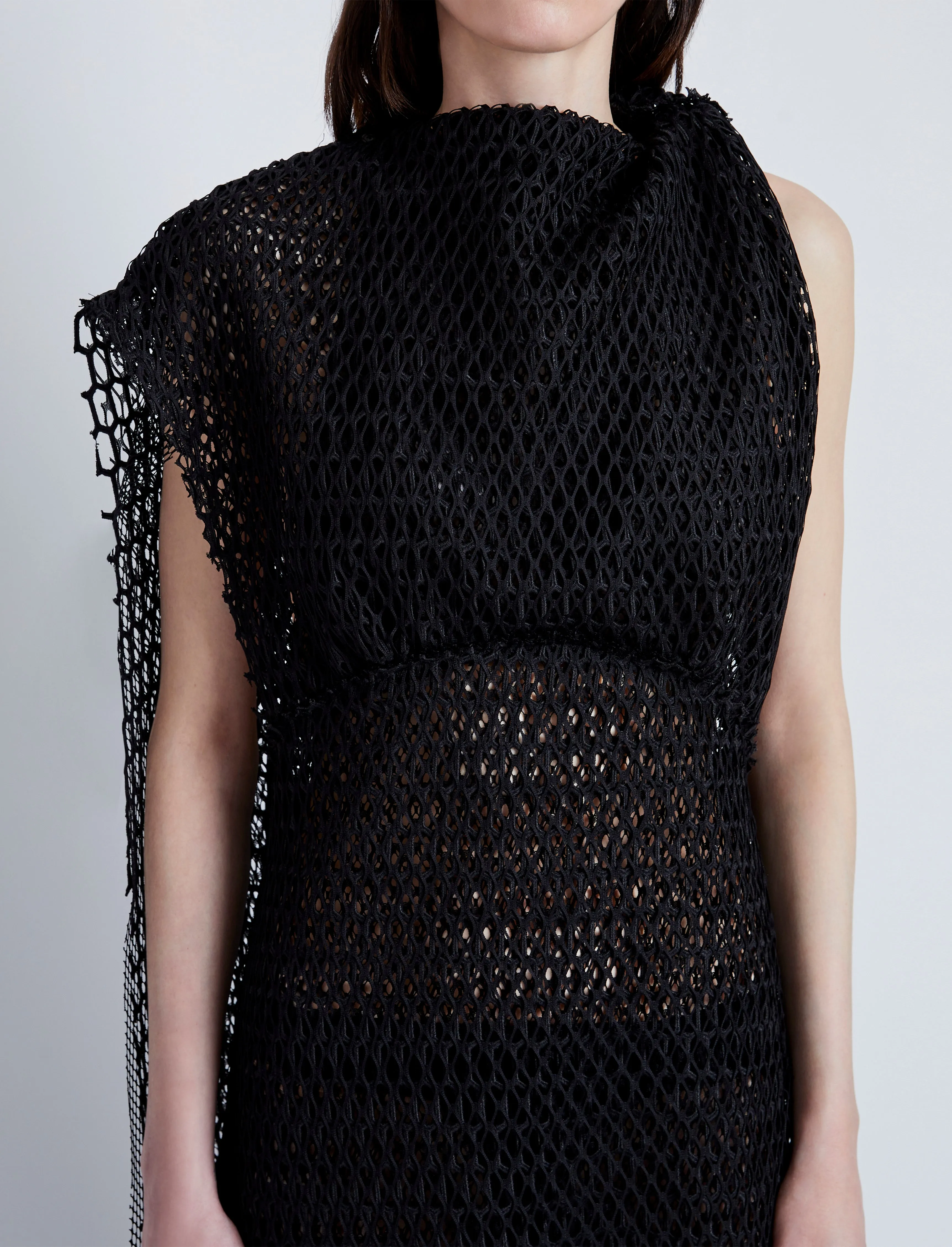 Maude Dress in Geo Lace sold by Proenza Schouler product image thumbnail 5