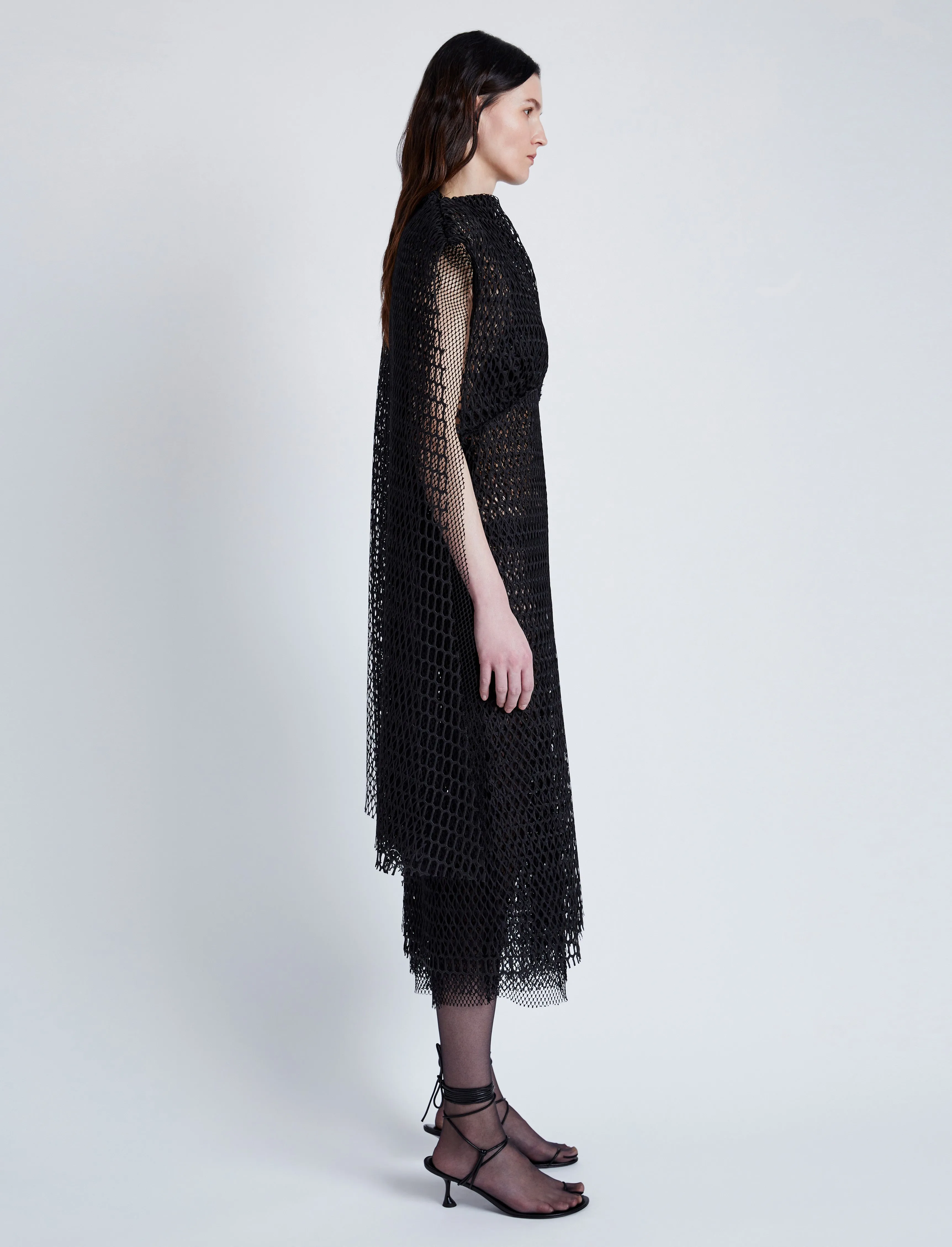 Maude Dress in Geo Lace sold by Proenza Schouler product image thumbnail 3